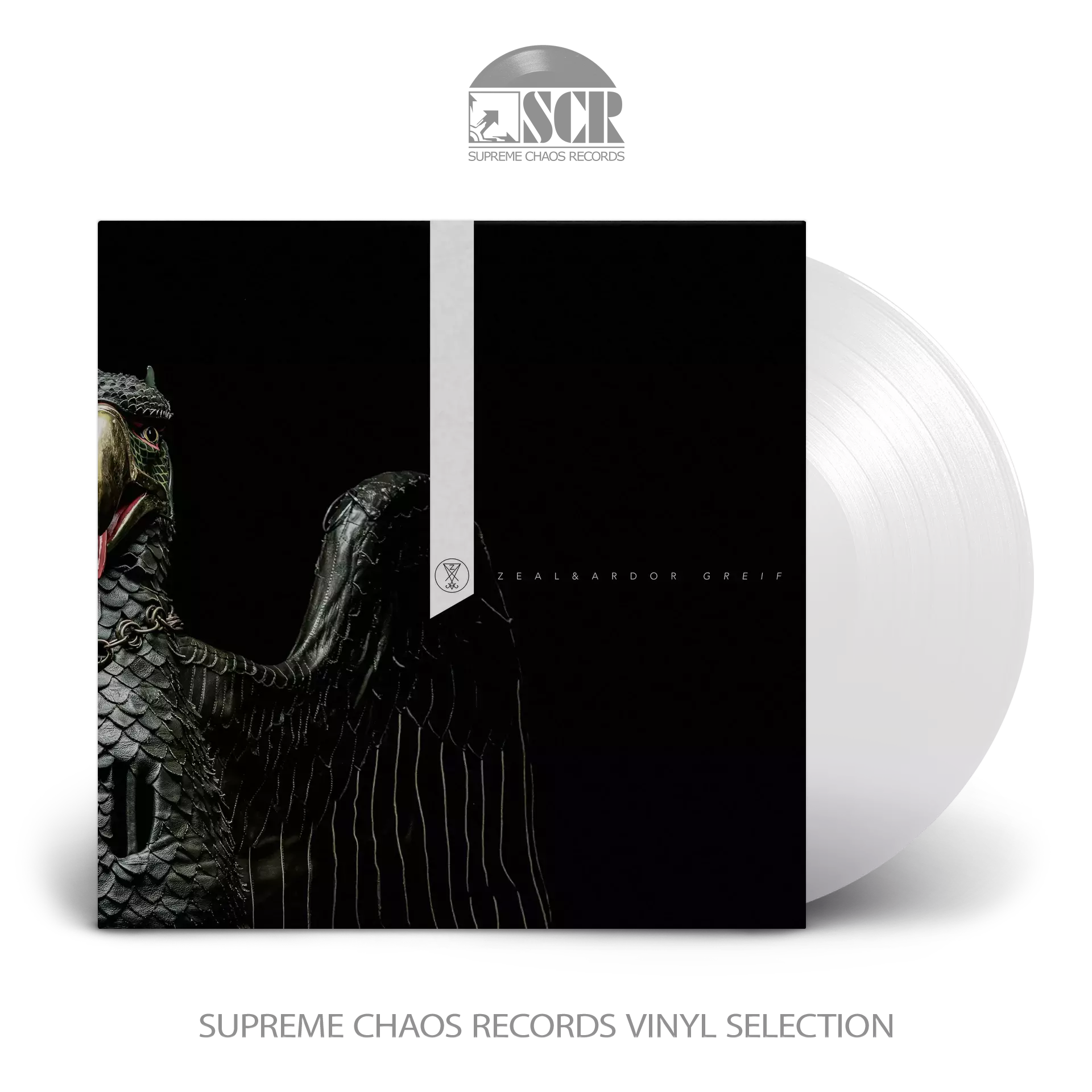 ZEAL & ARDOR · Greif | CRYSTAL CLEAR LP (Alternative Metal Vinyl)