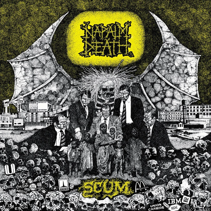 NAPALM DEATH · Scum | BLACK LP (Grindcore/Death Metal Vinyl) · Bild 1