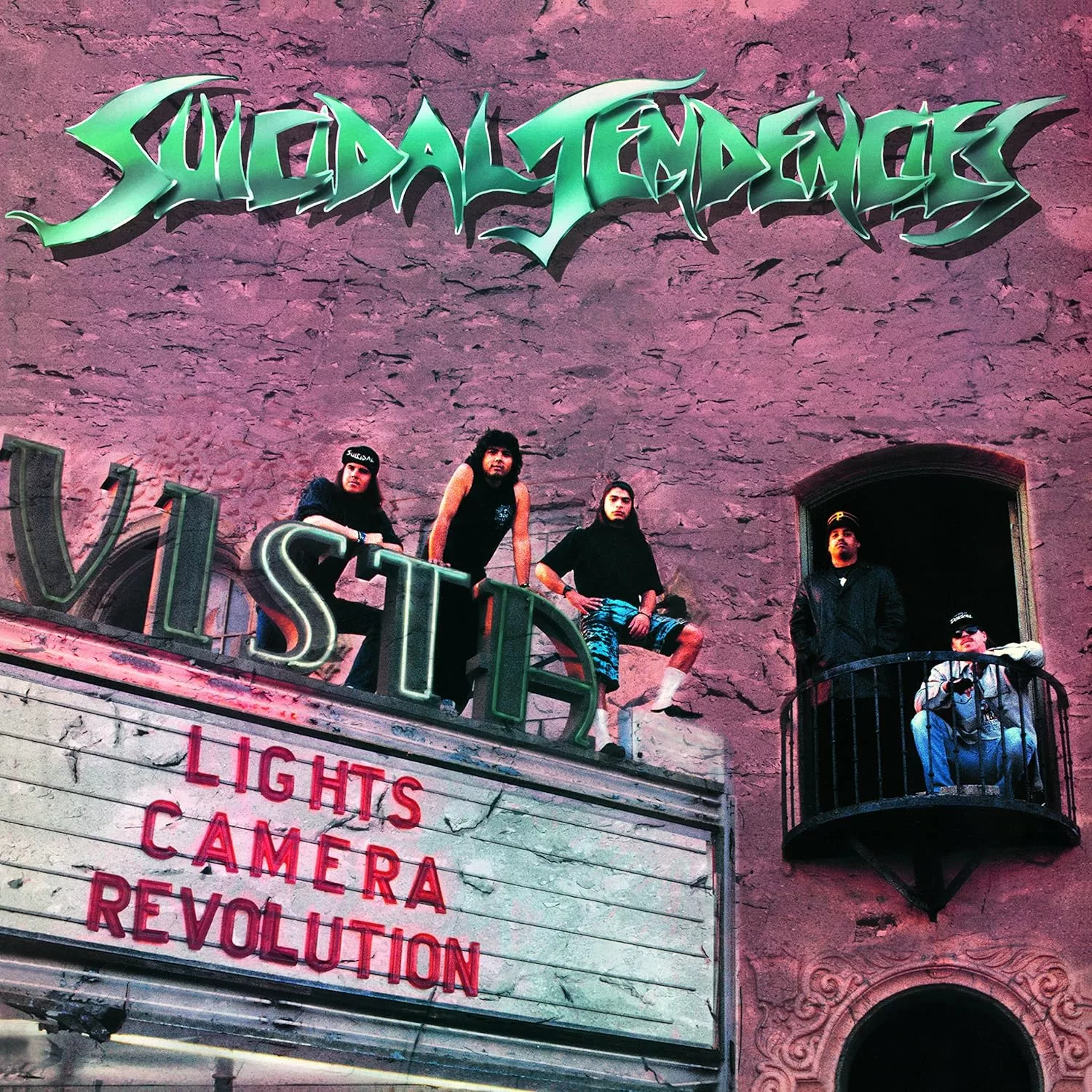 SUICIDAL TENDENCIES - Lights Camera Revolution · BLACK LP (Hardcore Punk Vinyl) · Bild 1