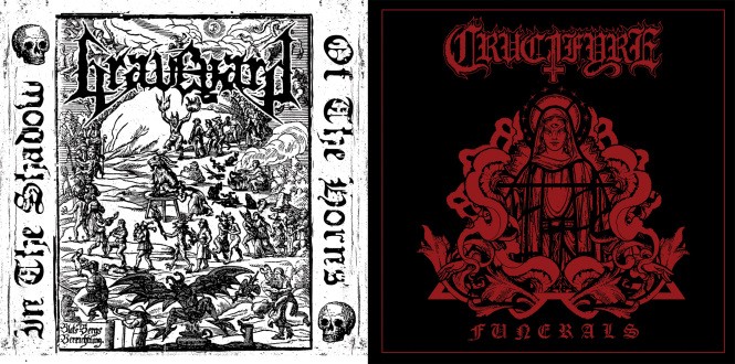 GRAVEYARD (ESP) / CRUCIFYRE - Split · 7" EP GRAVEYARD (ESP) / CRUCIFYRE - Split · 7" EP (Death Metal Vinyl)