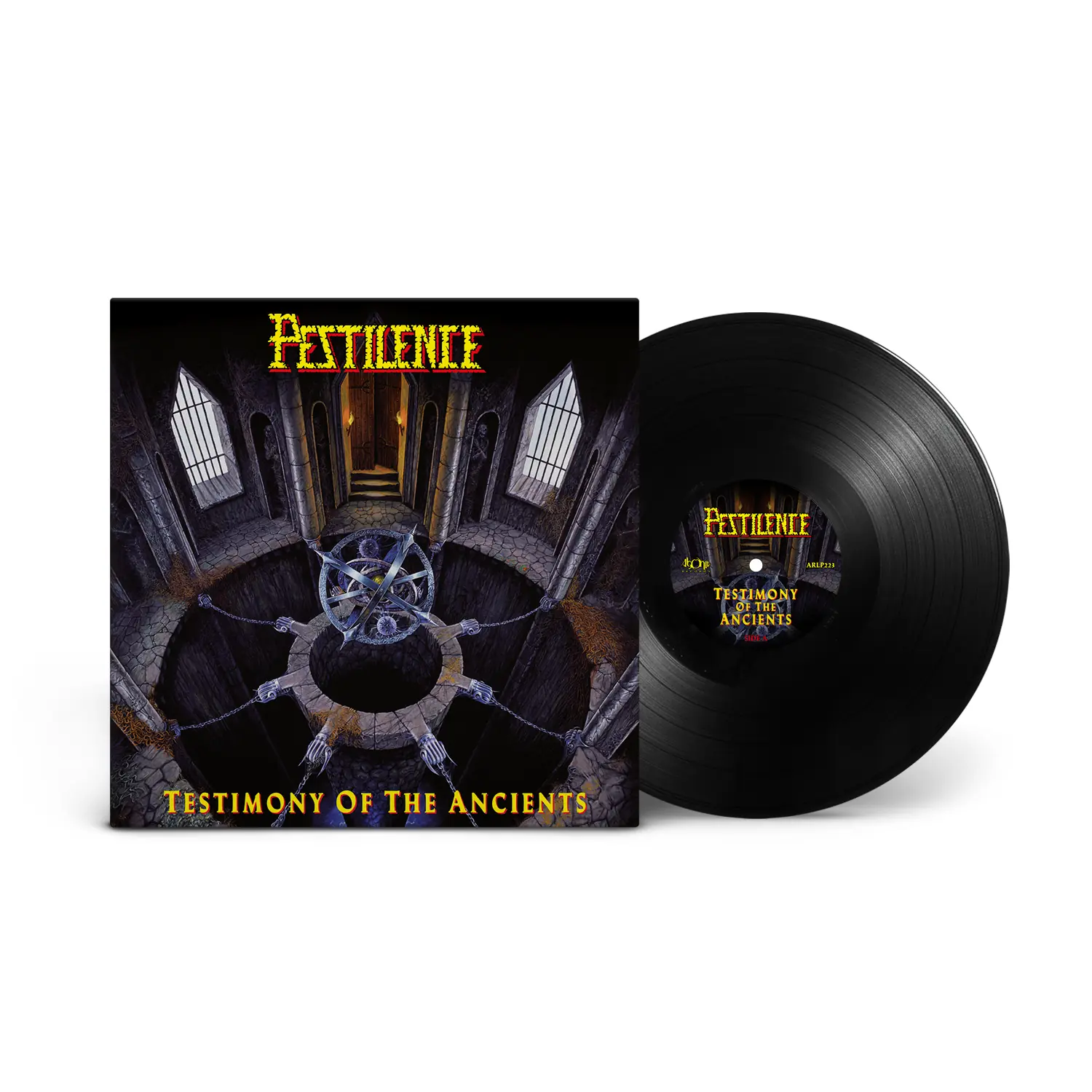 PESTILENCE - Testimony of the Ancients (Re-Release 2023) · BLACK LP PESTILENCE - Testimony of the Ancients (Re-Release 2023) · BLACK LP (Death Metal Vinyl)