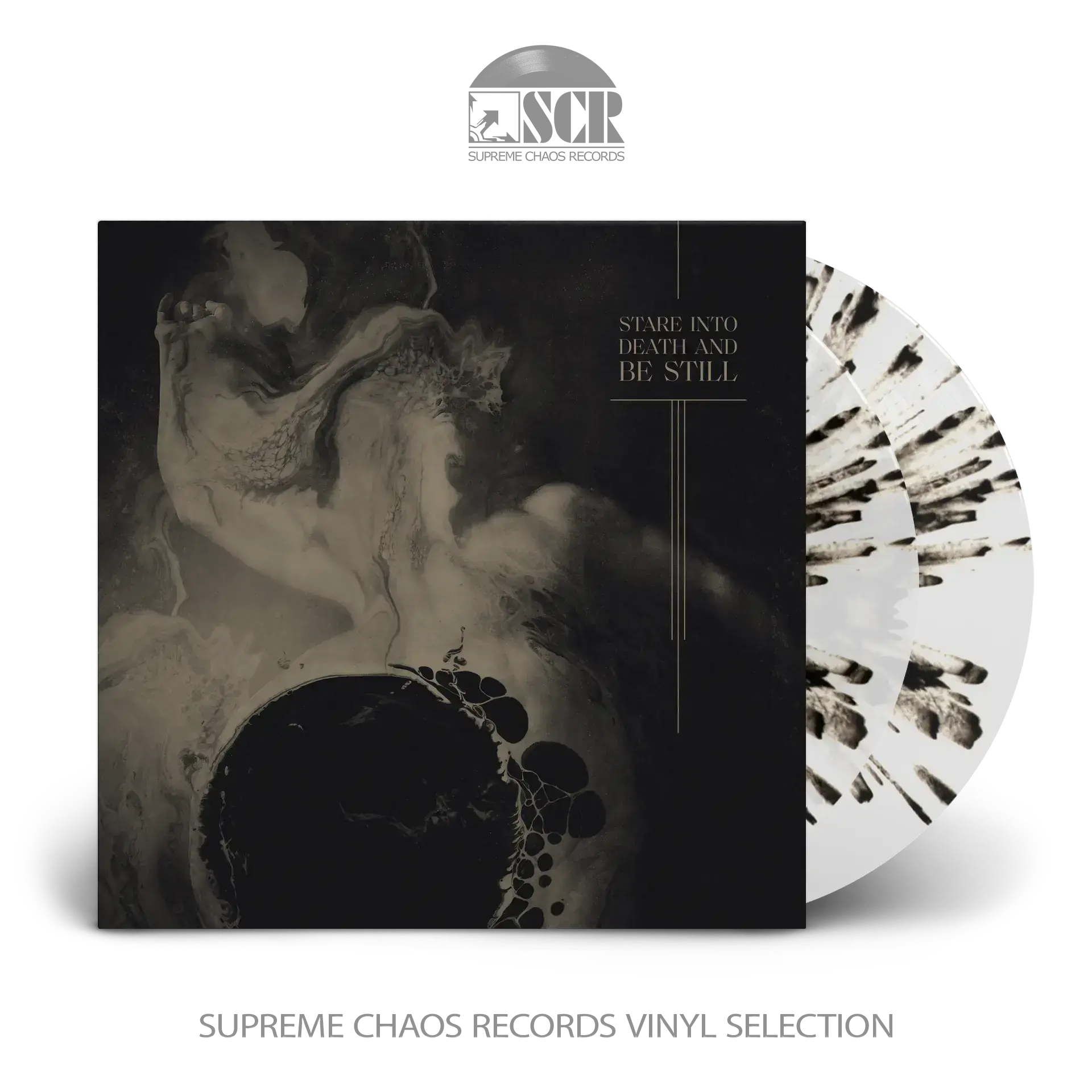 ULCERATE - Stare Into Death And Be Still · CLEAR BLACK SPLATTER 2LP (Death Metal Vinyl)