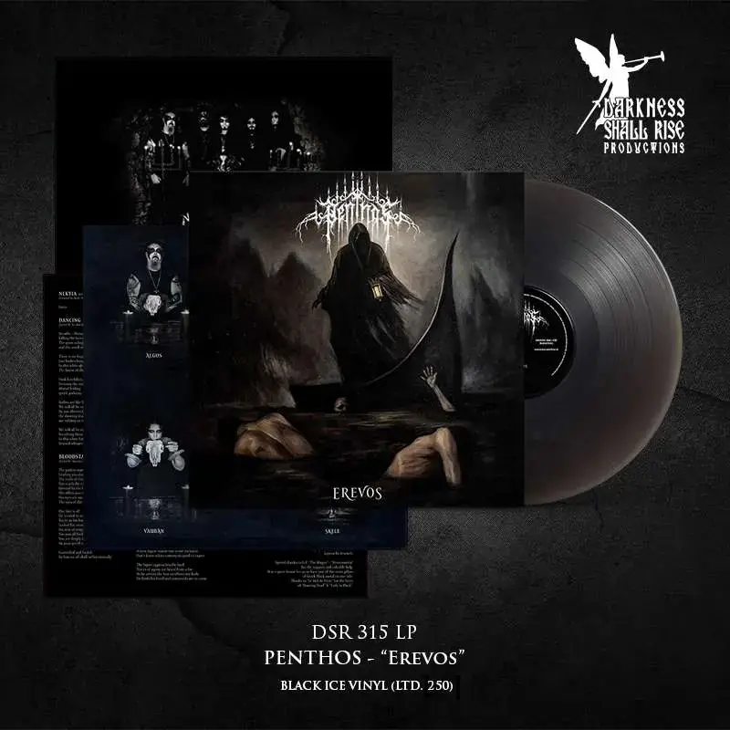 PENTHOS · Erevos | BLACK/ICE LP · Bild 2 PENTHOS · Erevos | BLACK/ICE LP (Black Metal Vinyl) · Bild 2