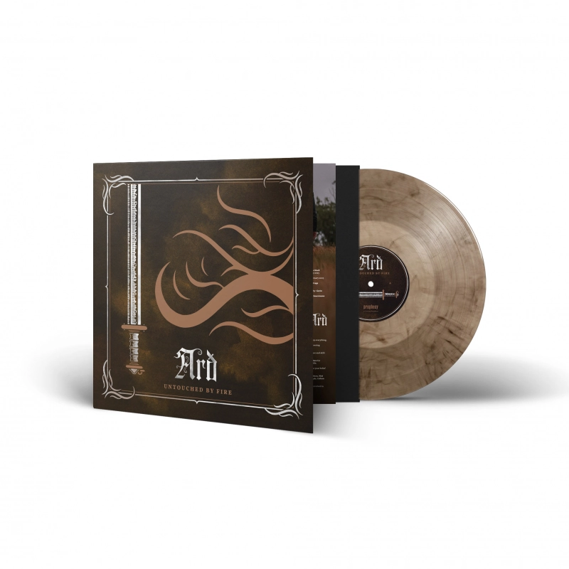 ARD · Untouched By Fire | CLEAR/BLACK MARBLED LP (Doom Metal Vinyl)
