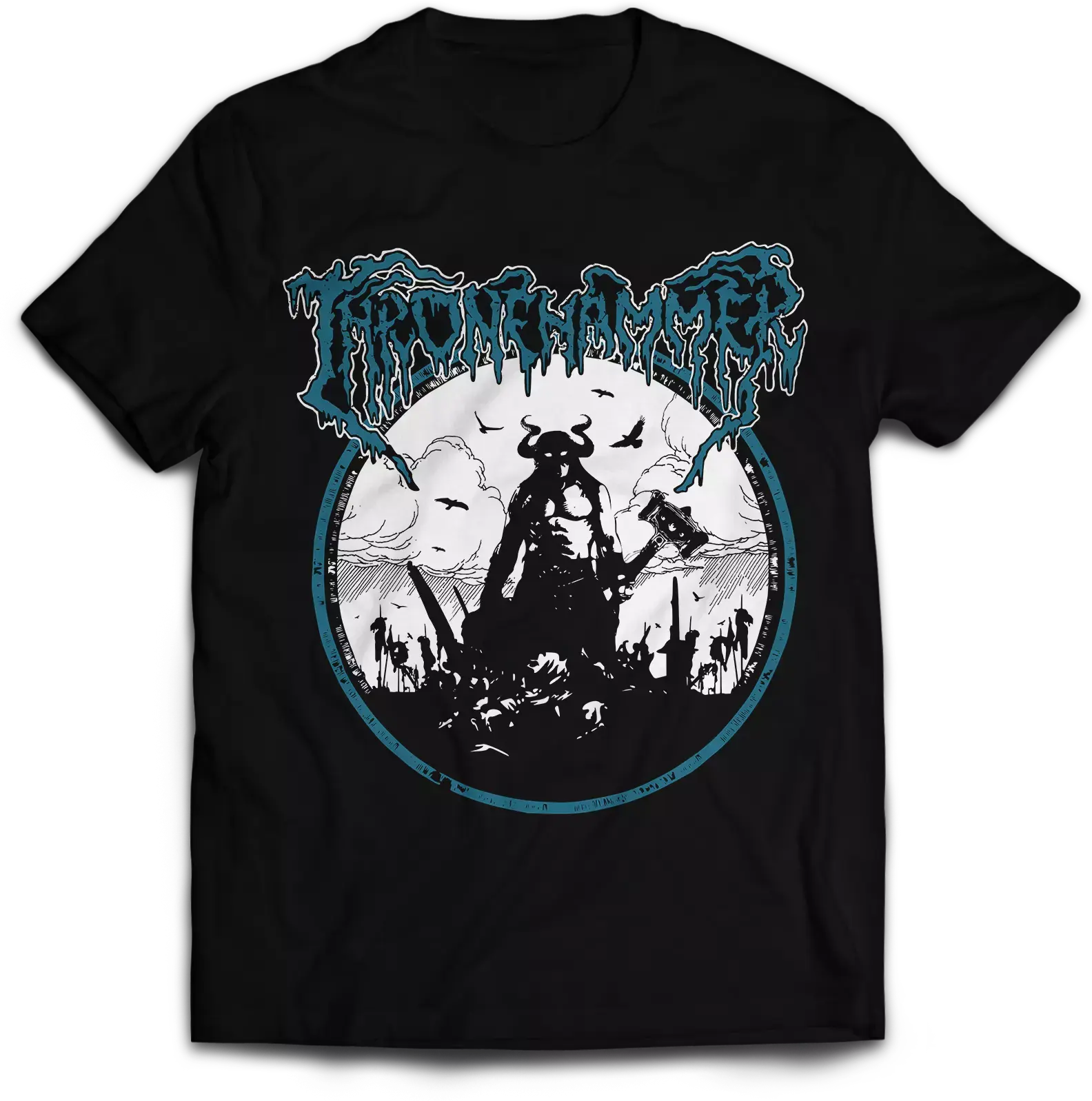 Thronehammer · Usurper Barbarian | T-SHIRT