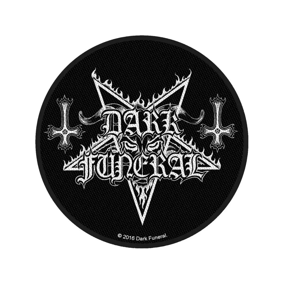 DARK FUNERAL · Circular Logo | PATCH DARK FUNERAL · Circular Logo | PATCH (Black Metal Others)