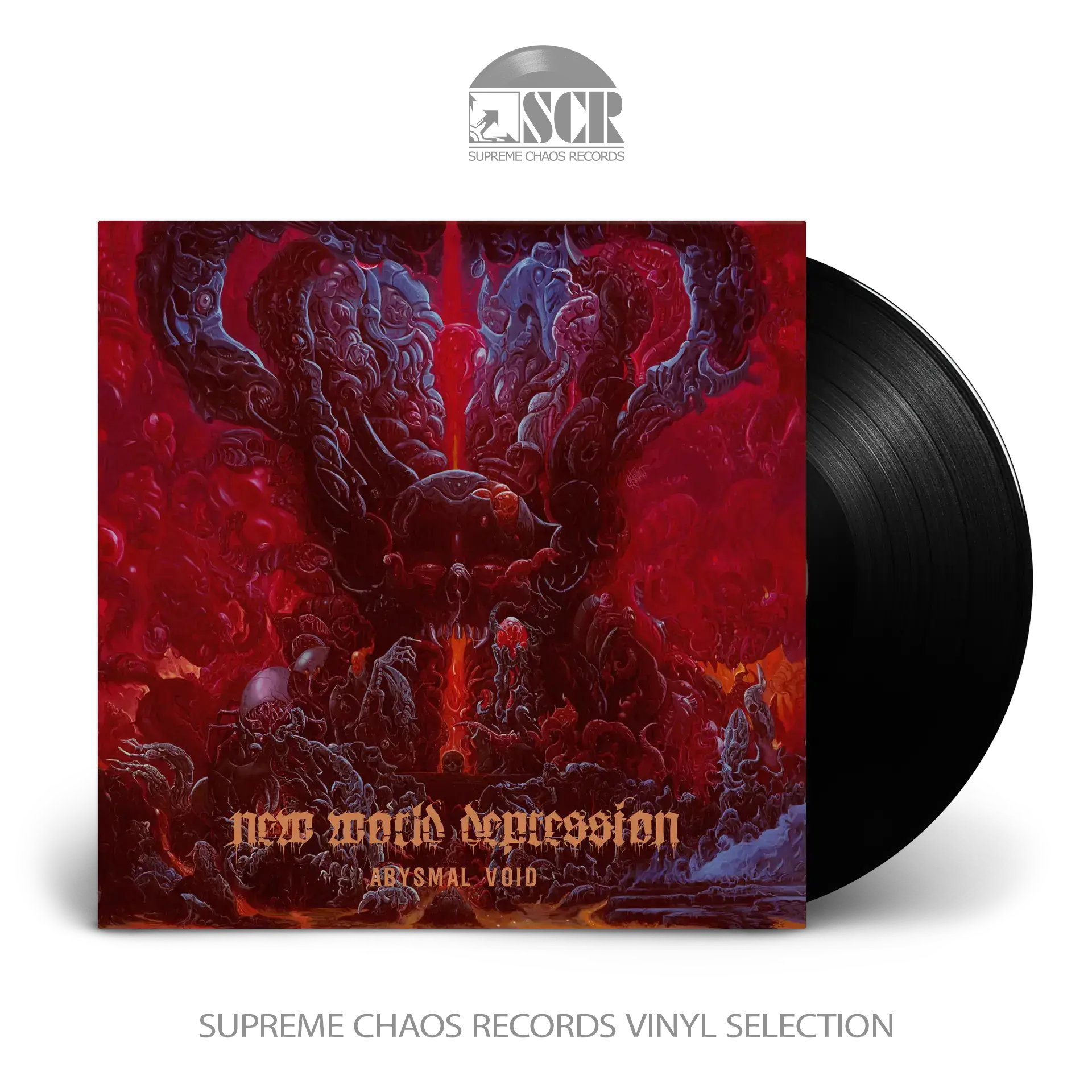 NEW WORLD DEPRESSION - Abysmal Void · BLACK LP NEW WORLD DEPRESSION - Abysmal Void · BLACK LP (Death Metal Vinyl)