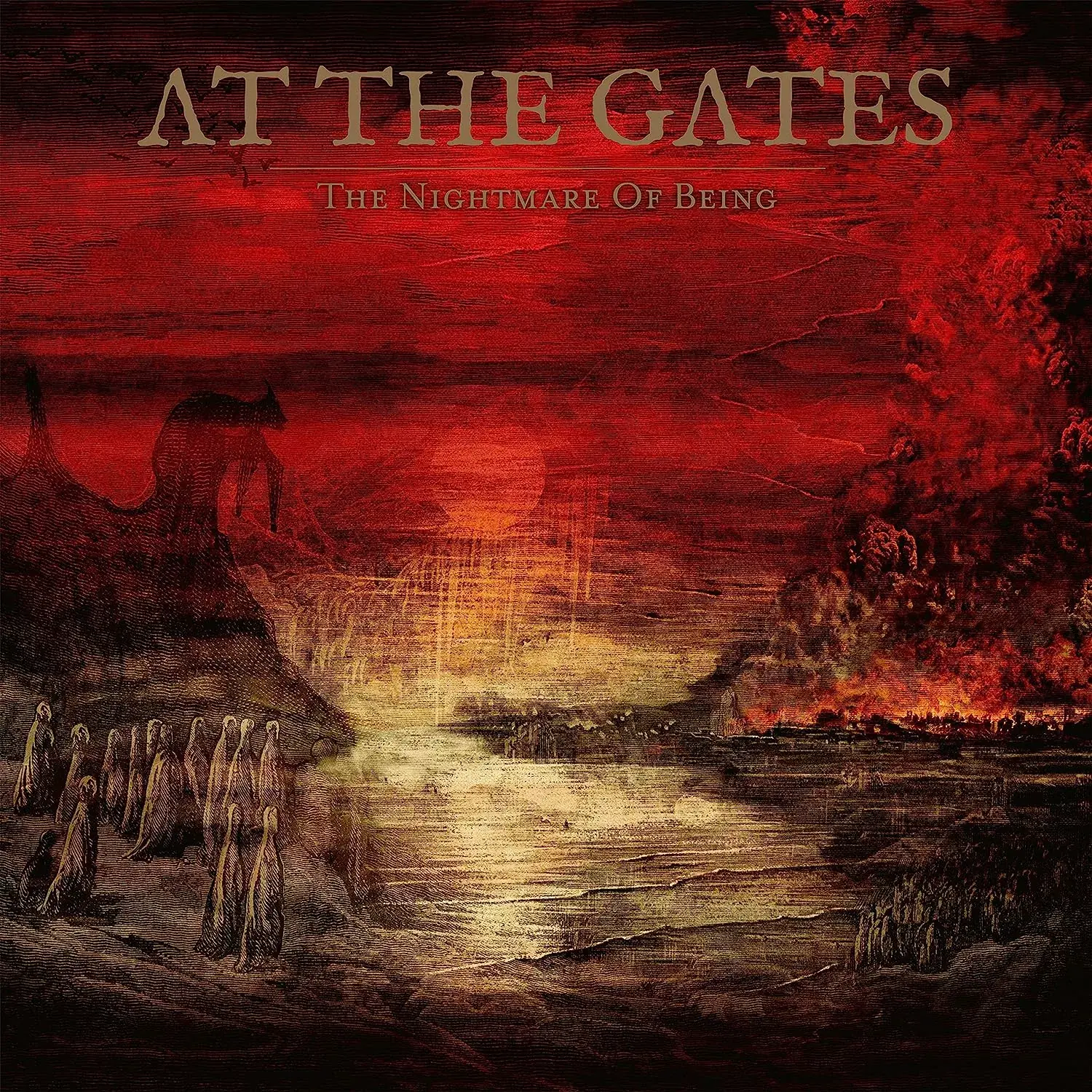 AT THE GATES - The Nightmare Of Being · BLACK LP · Bild 1 AT THE GATES - The Nightmare Of Being · BLACK LP (Death Metal Vinyl) · Bild 1