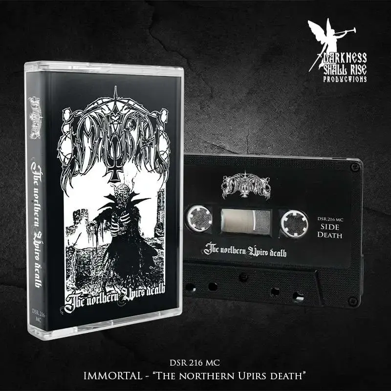 IMMORTAL · The Northern Upir's Death | BLACK TAPE IMMORTAL · The Northern Upir's Death | BLACK TAPE (Black Metal Tapes)