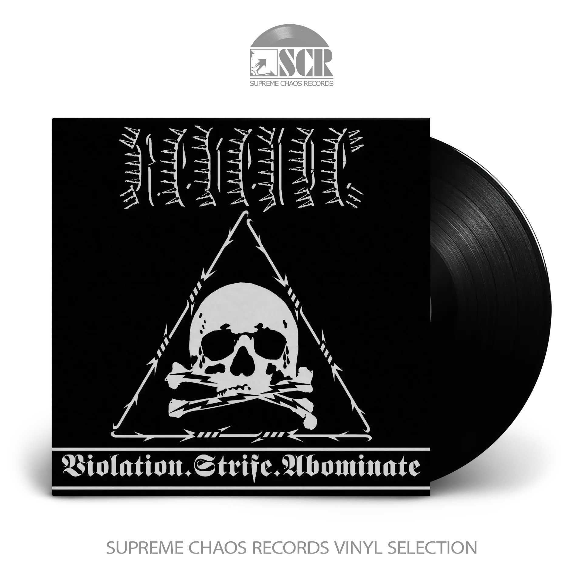 REVENGE - Violation.Strife.Abominate · BLACK LP (Black Metal Vinyl)