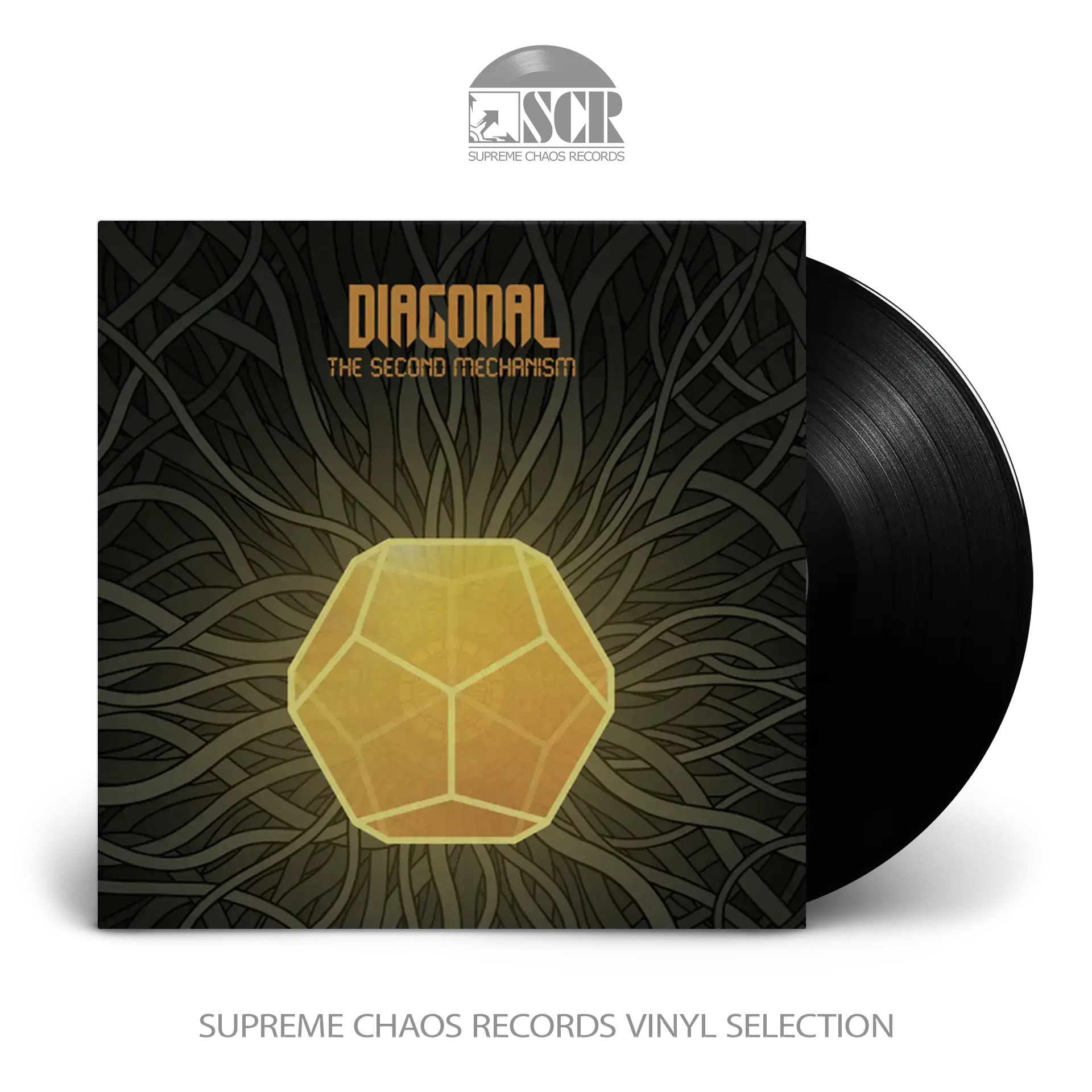 DIAGONAL · The Second Mechanism | BLACK LP (Progressive Rock Vinyl)
