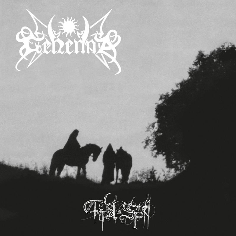 GEHENNA · First Spell | BLACK/WHITE ICE LP (Black Metal Vinyl) · Bild 1