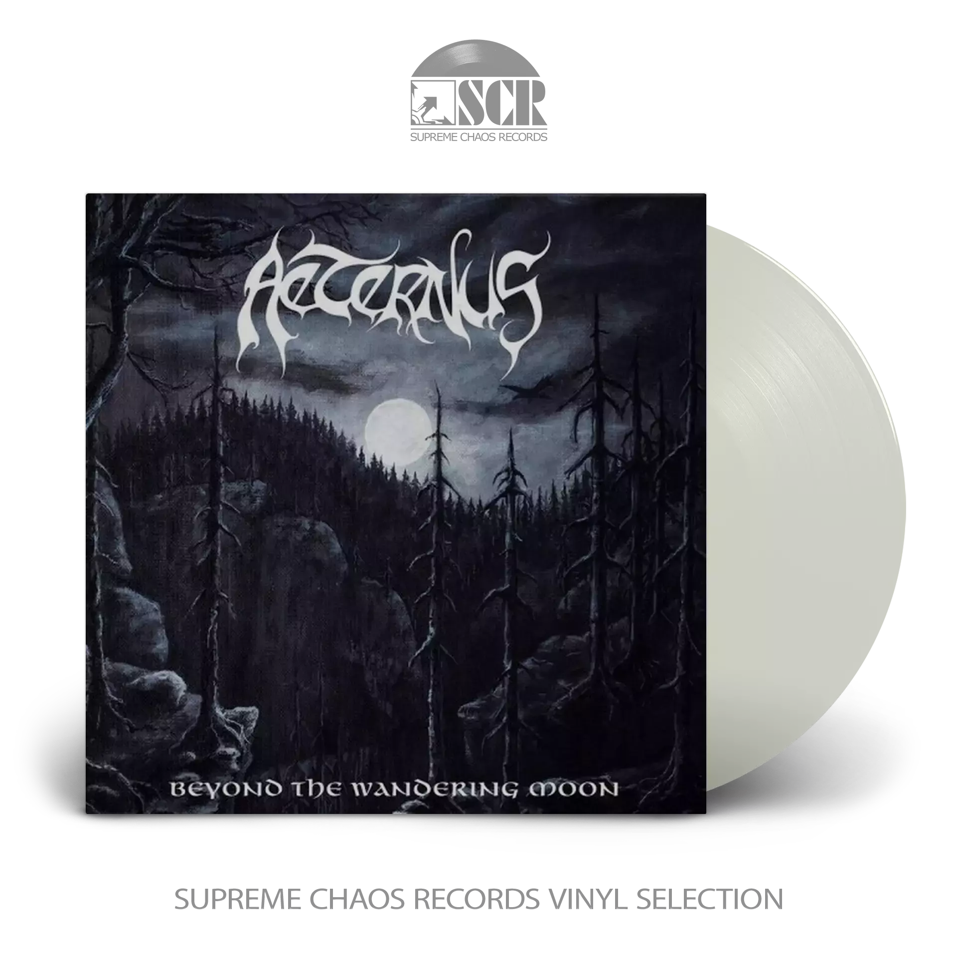 AETERNUS - Beyond The Wandering Moon · CLEAR DLP AETERNUS - Beyond The Wandering Moon · CLEAR DLP (Black Metal Vinyl)