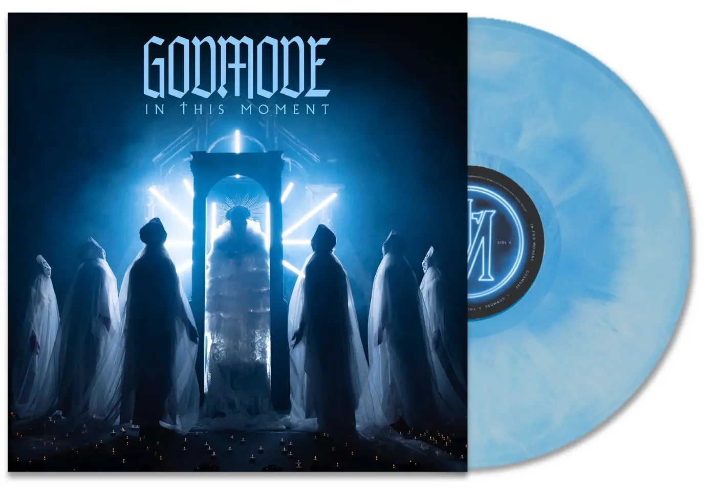 IN THIS MOMENT · Godmode | GALAXY LIGHT BLUE LP (Alternative Metal Vinyl)
