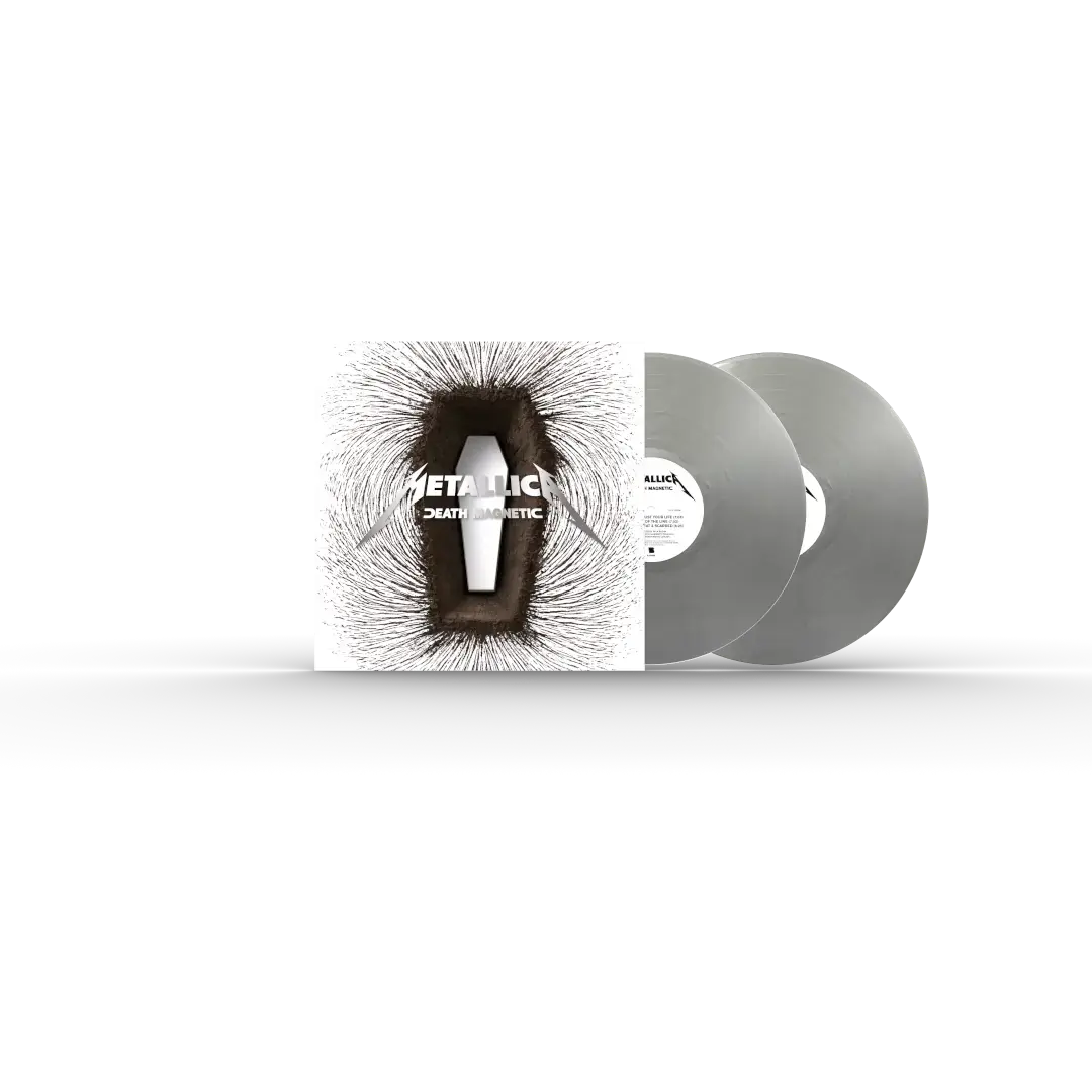 METALLICA · Death Magnetic | MAGNETIC SILVER 2LP · Bild 2 METALLICA · Death Magnetic | MAGNETIC SILVER 2LP (Thrash Metal Vinyl) · Bild 2