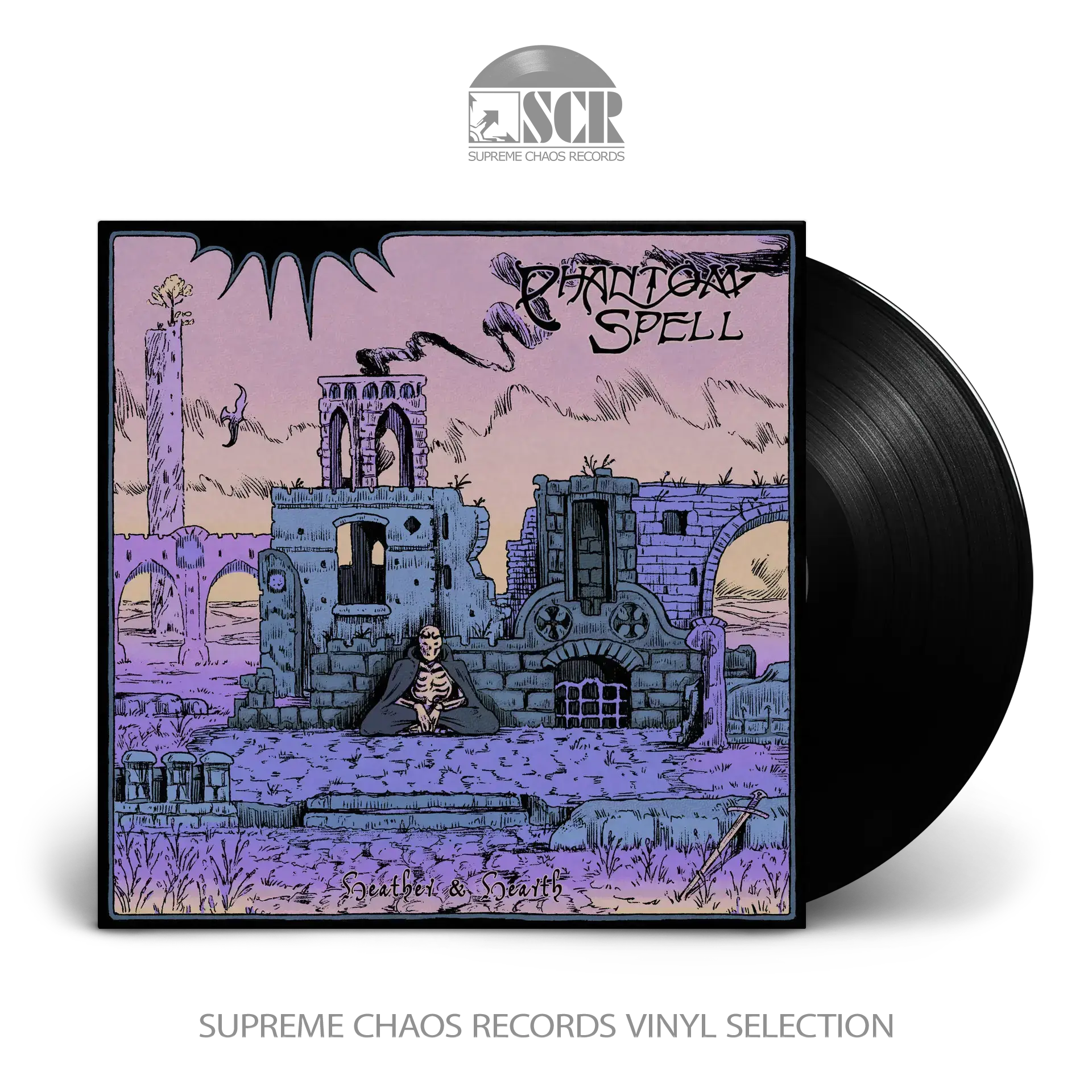 Phantom Spell · Heather & Hearth | Black LP Vinyl