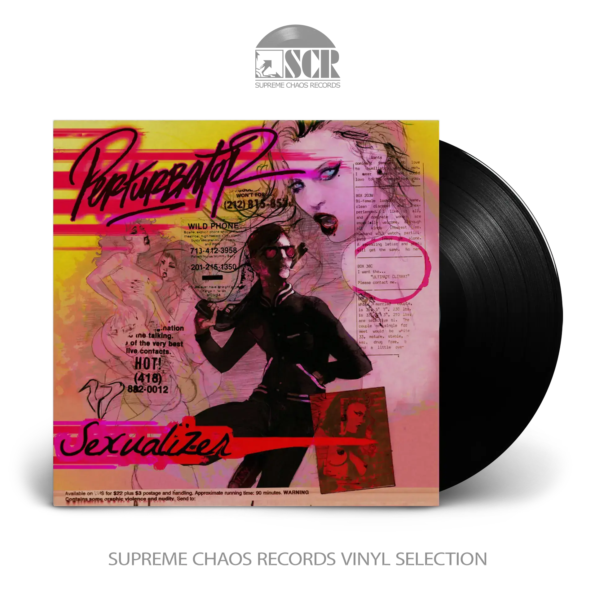PERTURBATOR - Sexualizer · BLACK LP PERTURBATOR - Sexualizer · BLACK LP (Darkwave Vinyl)