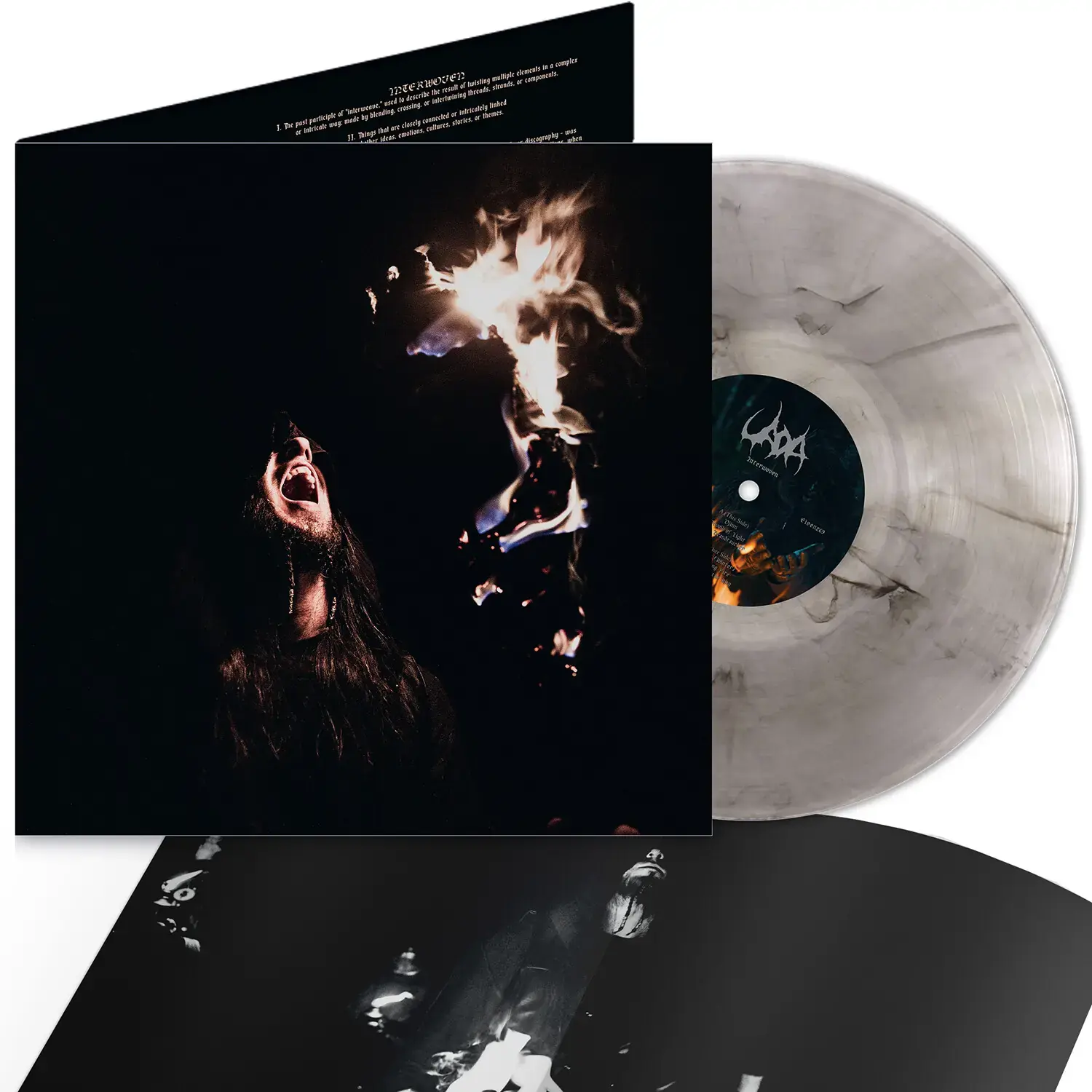 UADA · Interwoven | SMOKE LP (Black Metal Vinyl) · Bild 2