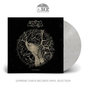 WOUND · Engrained | WHITE MARBLED LP (Death Metal Vinyl)