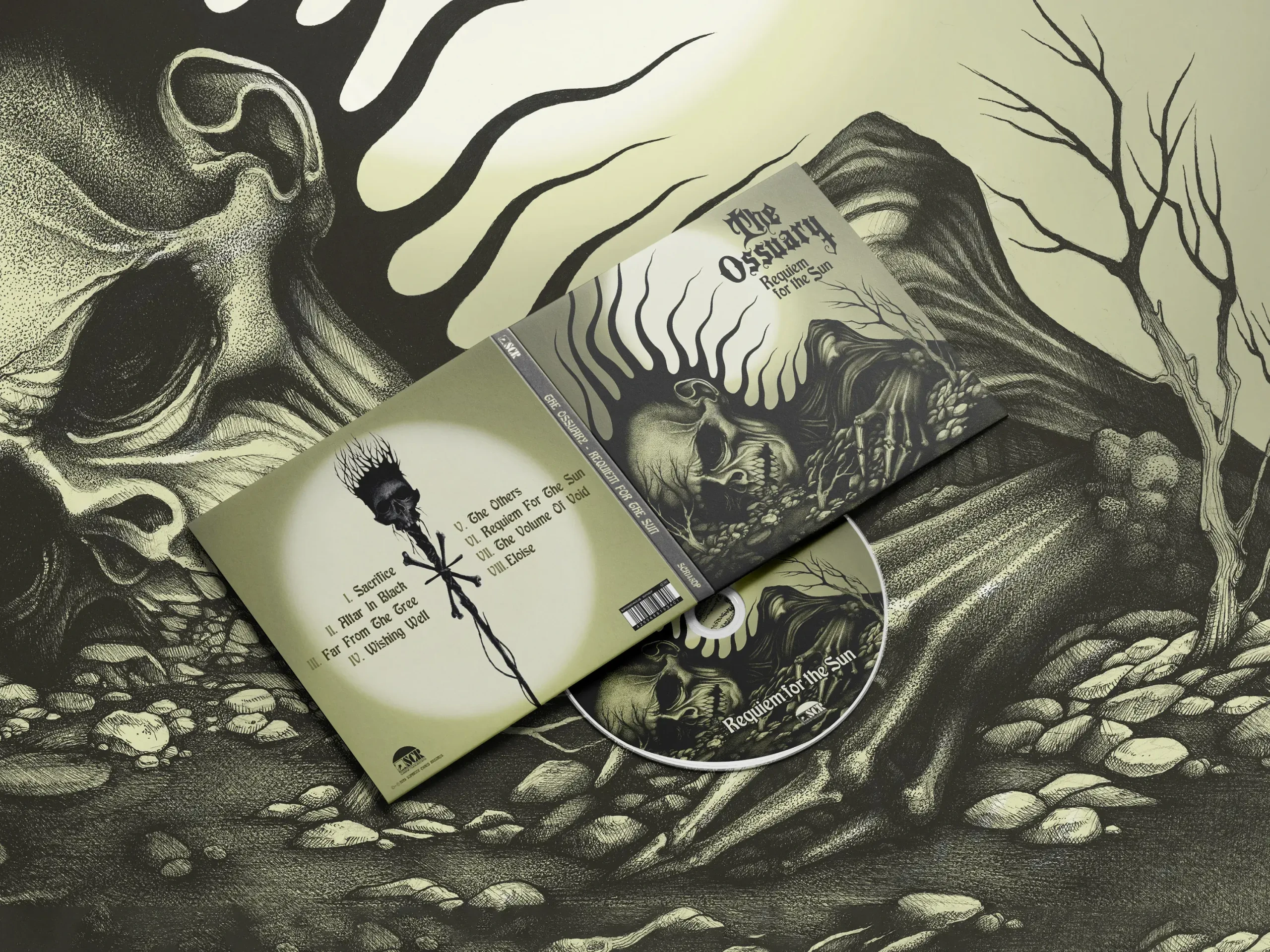 THE OSSUARY - Requiem For The Sun · DIGIPAK CD · Bild 1 THE OSSUARY - Requiem For The Sun · DIGIPAK CD (Doom Metal/Doom Rock/Occult Rock CDs) · Bild 1