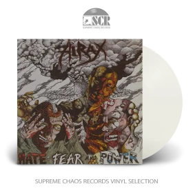HIRAX · Hate, Fear & Power | CLEAR LP (Thrash Metal Vinyl)