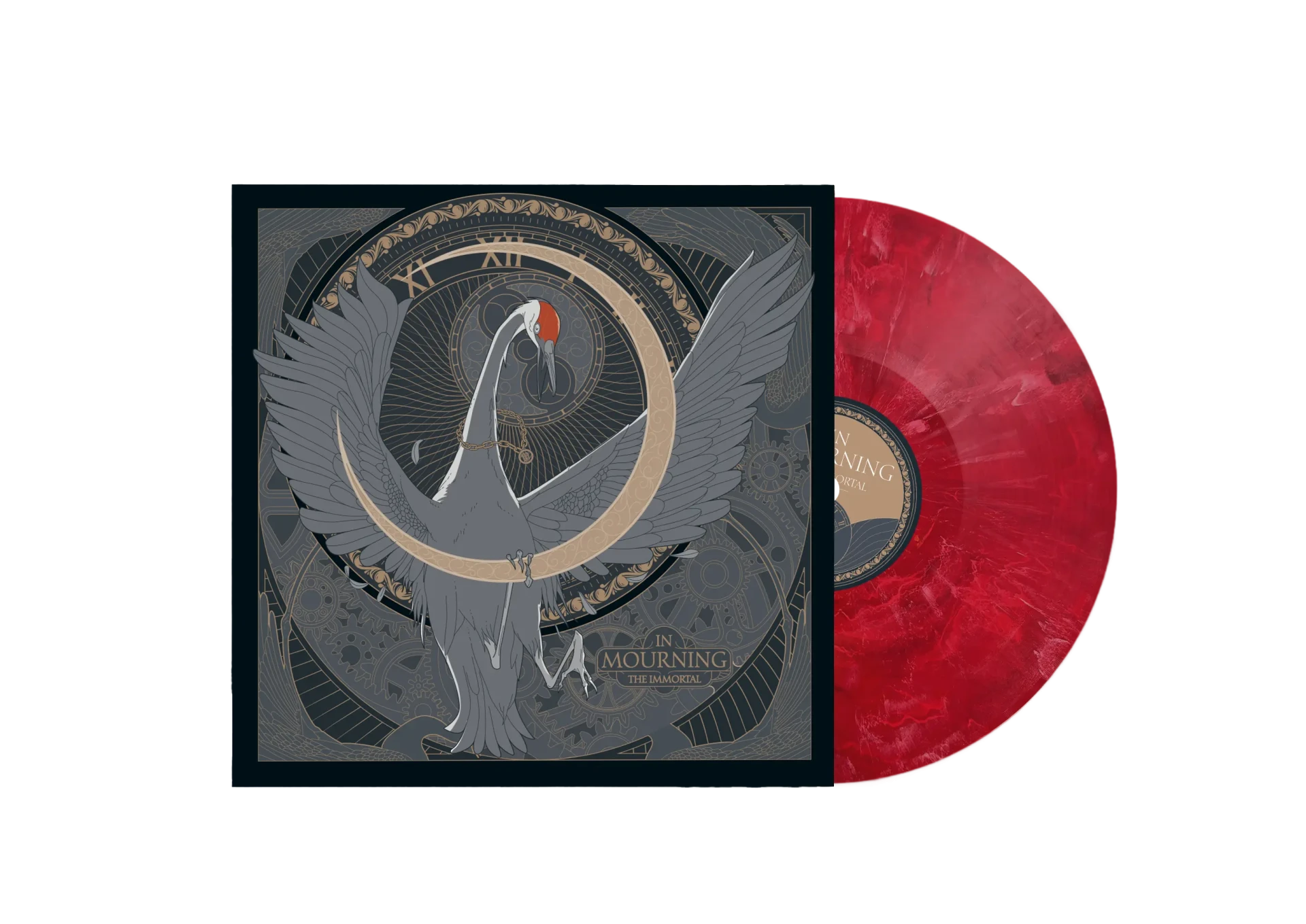 IN MOURNING · The Immortal Bundle | T-SHIRT + RED VINYL BUNDLE (Melodic Death Metal/Progressive Metal/Doom Metal Vinyl) · Bild 3