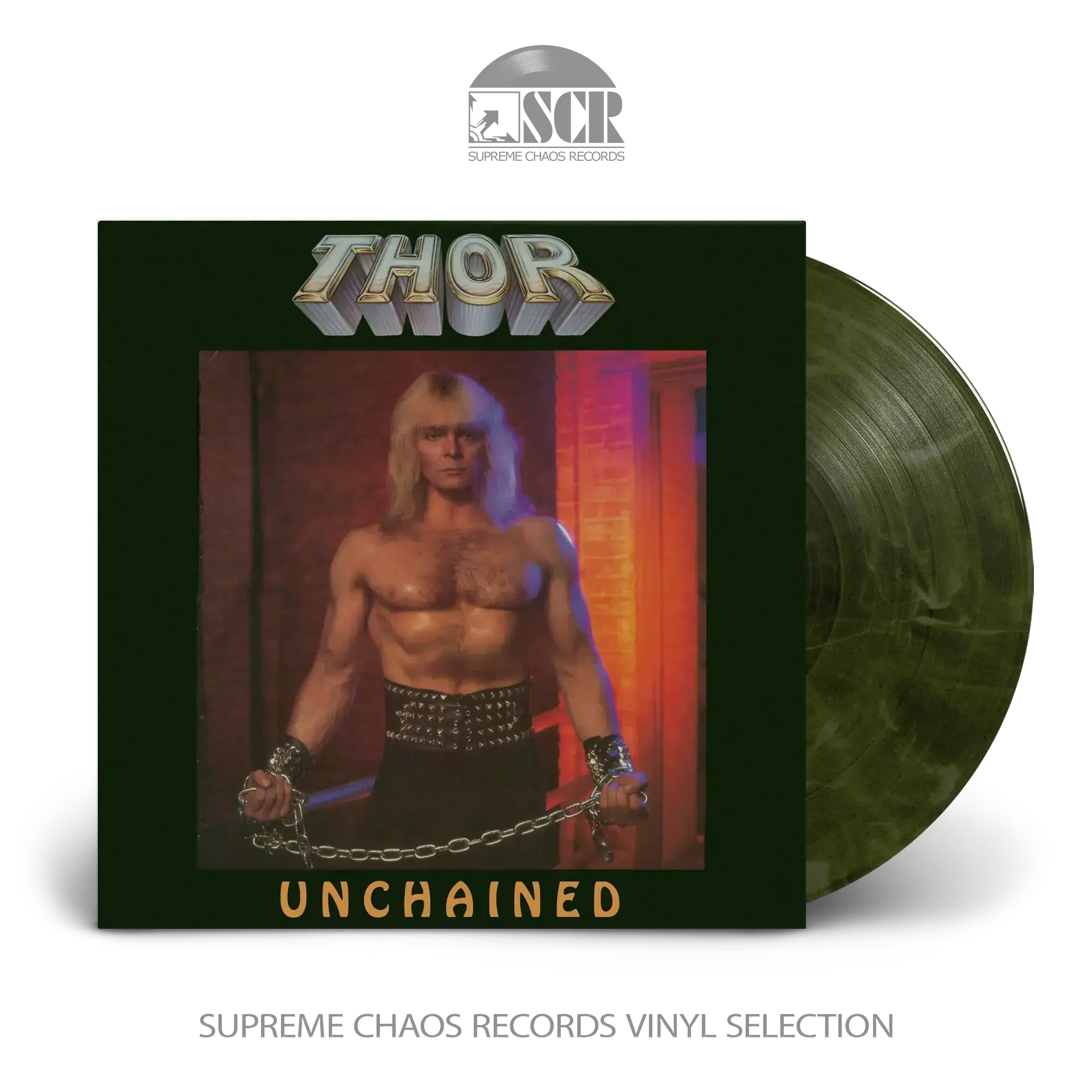 THOR · Unchained | MARBLE LP (Heavy Metal Vinyl)
