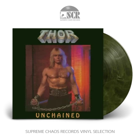 THOR · Unchained | MARBLE LP (Heavy Metal Vinyl)