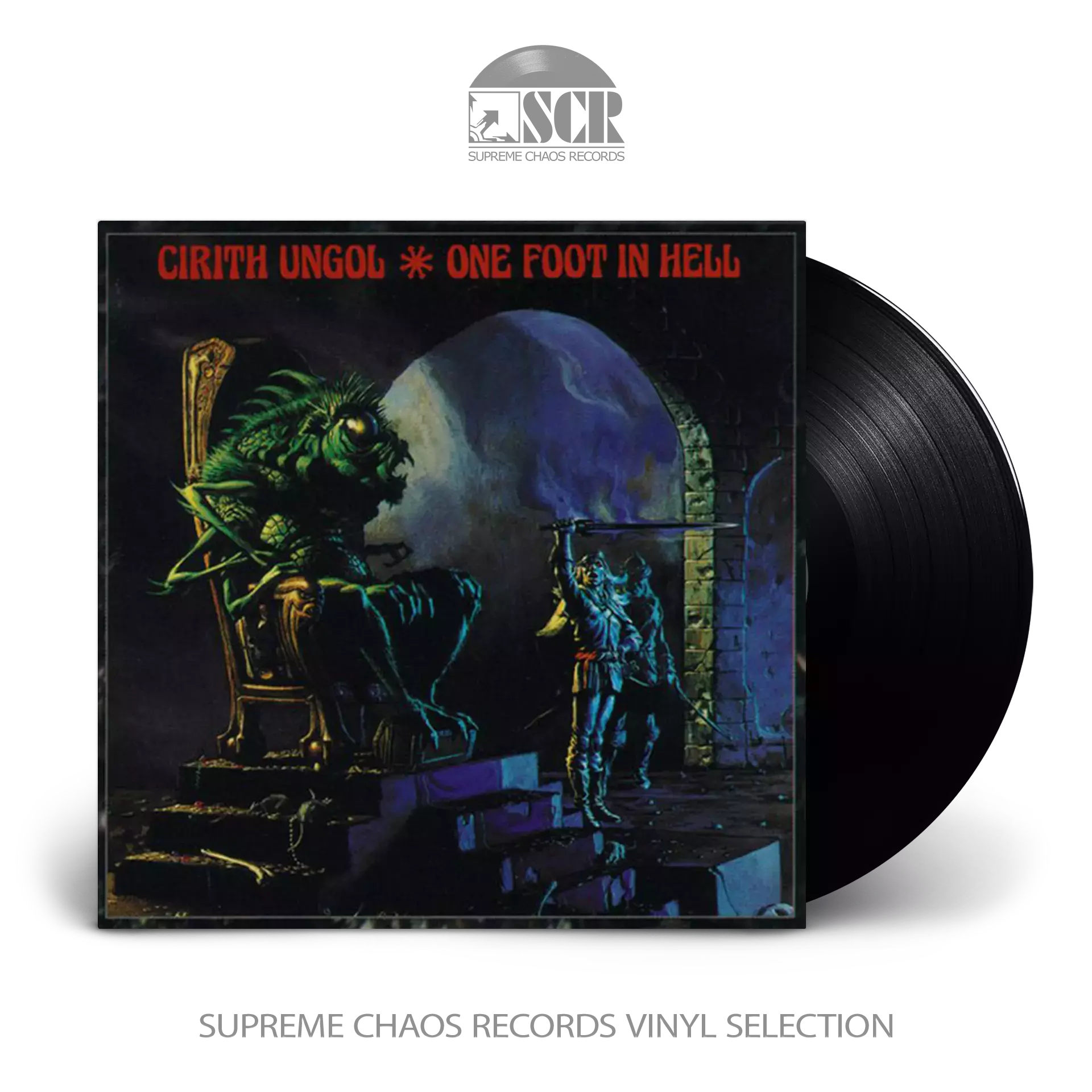 CIRITH UNGOL - One Foot In Hell · BLACK LP CIRITH UNGOL - One Foot In Hell · BLACK LP (Heavy Metal Vinyl)