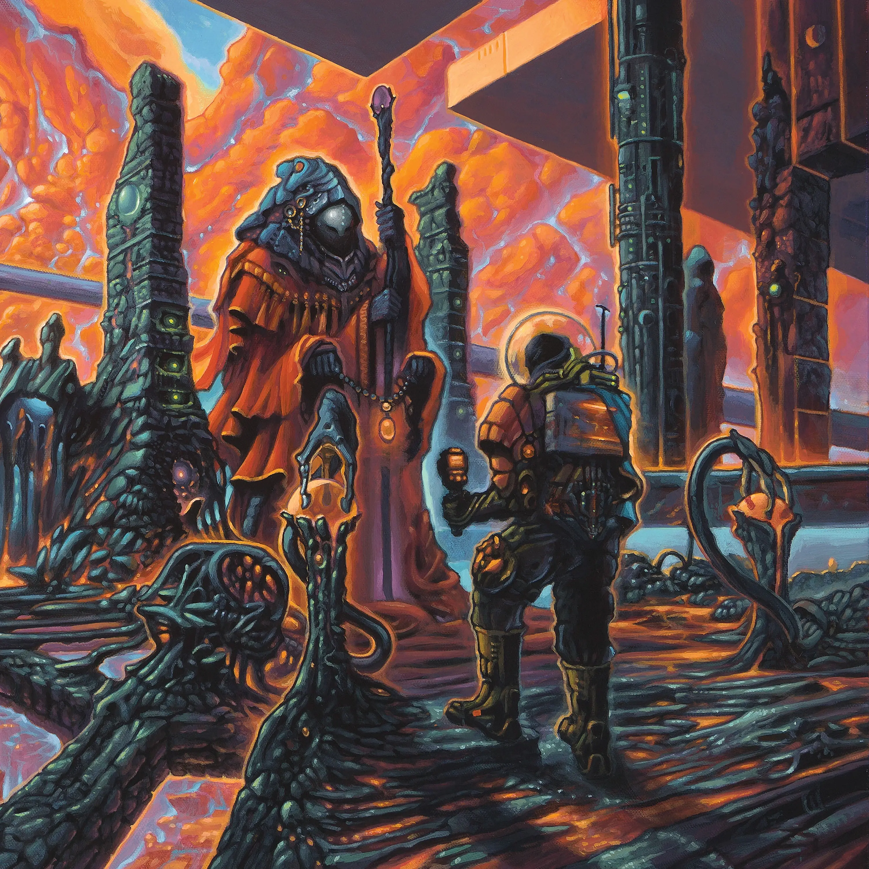 CRYPTIC SHIFT · Overspace & Supertime | BLACK 2LP (Progressive Metal/Death Metal Vinyl) · Bild 1