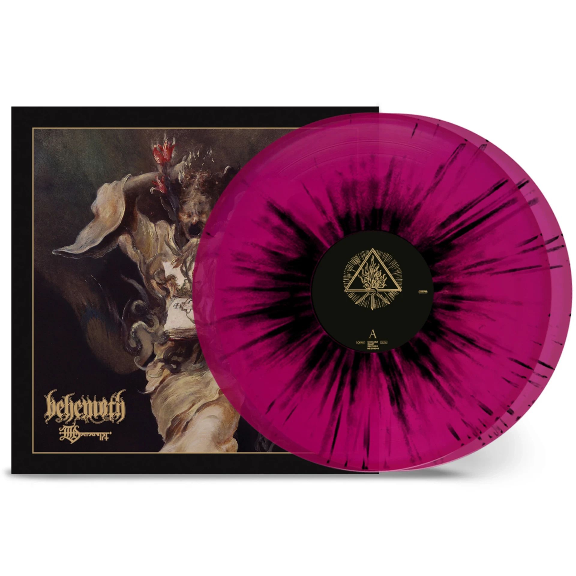BEHEMOTH · The Satanist | VIOLET/BLACK SPLATTER DLP (Black Metal Vinyl)