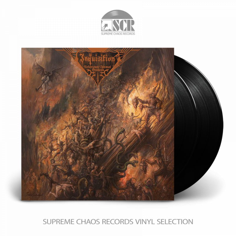 INQUISITION - Nefarious Dismal Orations · BLACK DLP (Black Metal Vinyl)