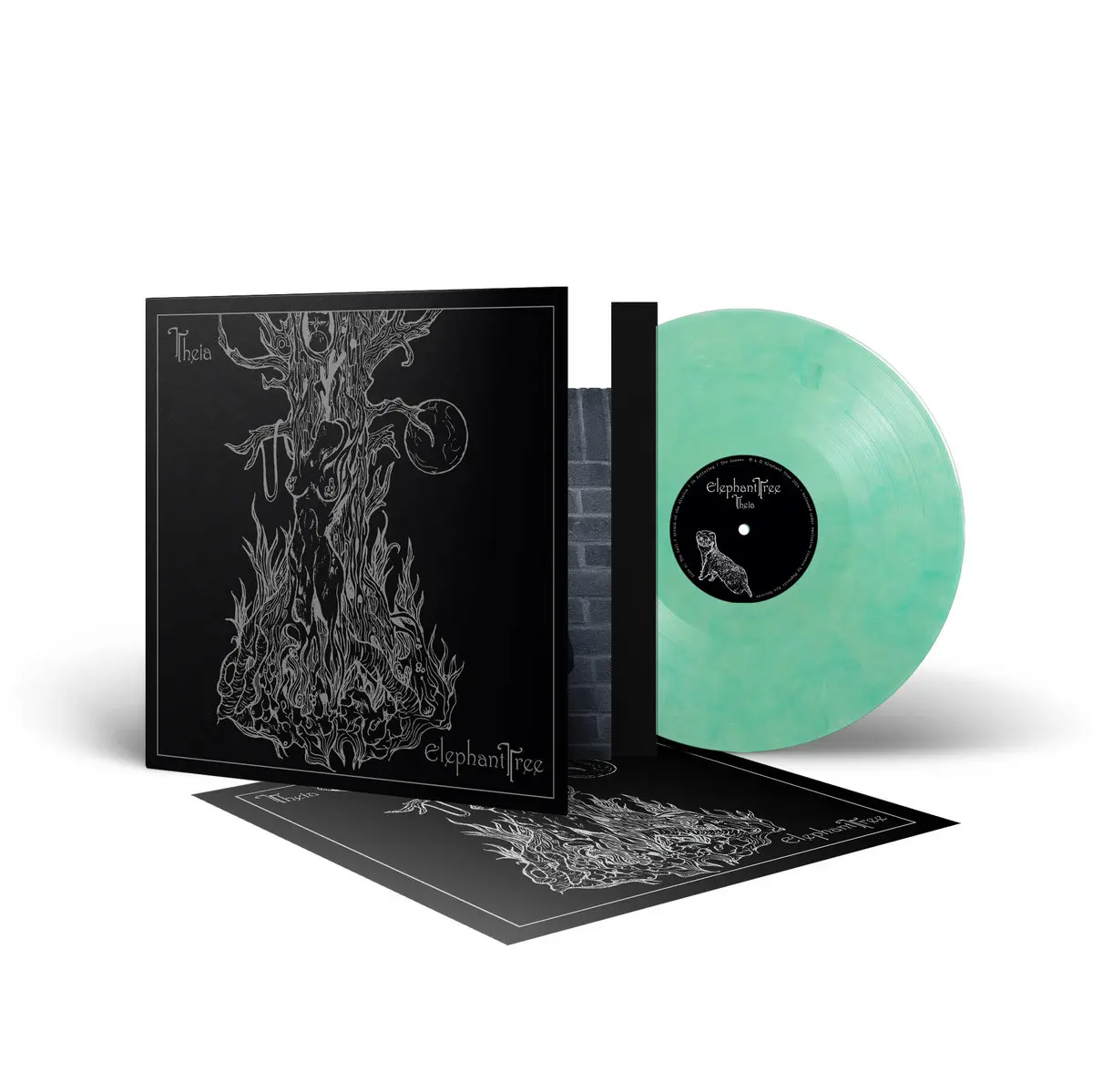 ELEPHANT TREE · Theia (Anniversary Edition) | CLEAR/WHITE/GREEN MARBLED LP (Doom Metal Vinyl) · Bild 3