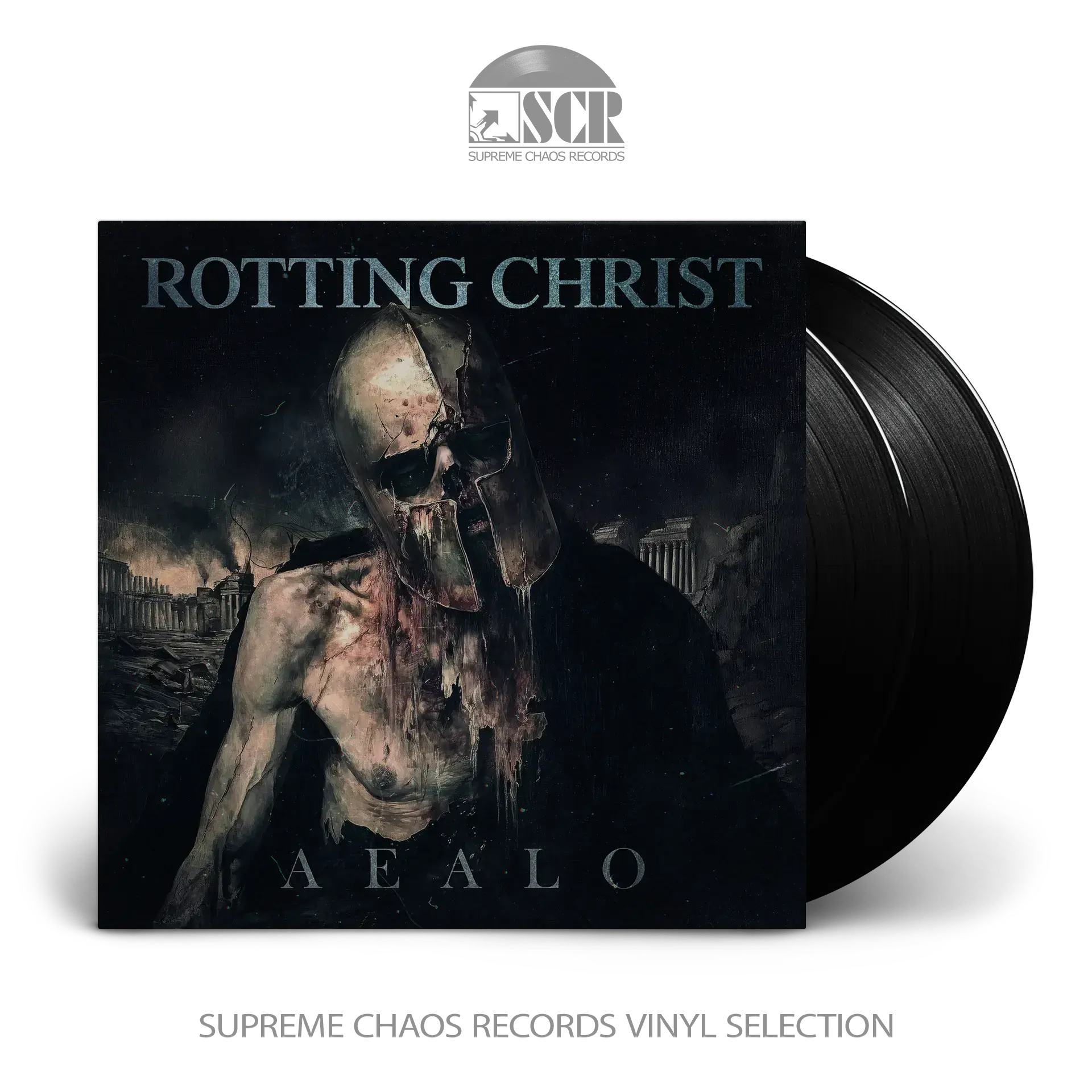 ROTTING CHRIST - Aealo (Re-Recorded) · BLACK 2LP (Black Metal/Death Metal Vinyl)