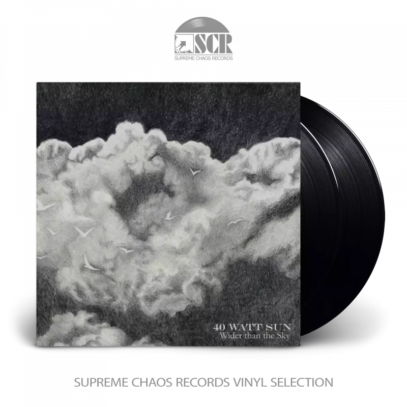 40 Watt Sun · Wider Than The Sky | Black 2LP