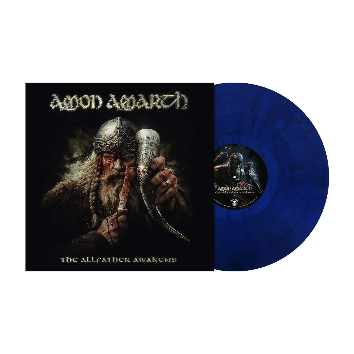 AMON AMARTH · The Allfather Awakens | BLUE MARBLED LP (Melodic Death Metal Vinyl) · Bild 2