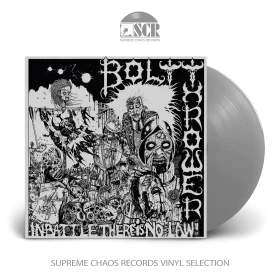 BOLT THROWER · In Battle There Is No Law! (Re-Release) | SILVER LP (Death Metal Vinyl)