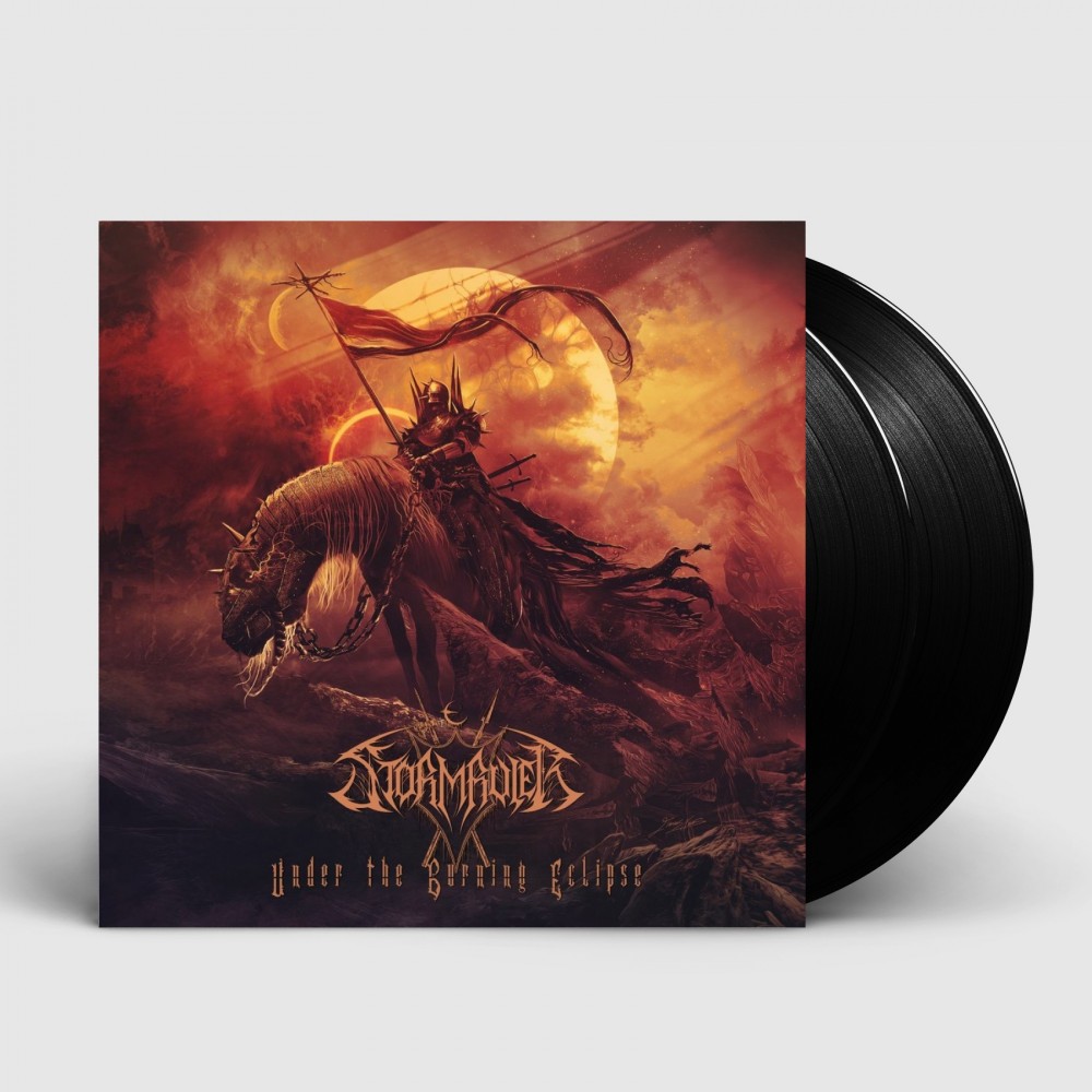 STORMRULER · Under The Burning Eclipse | BLACK DLP (Black Metal Vinyl)