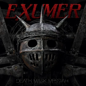 EXUMER · Death Mask Messiah | RED BLACK GALAXY LP (Thrash Metal Vinyl) · Bild 1