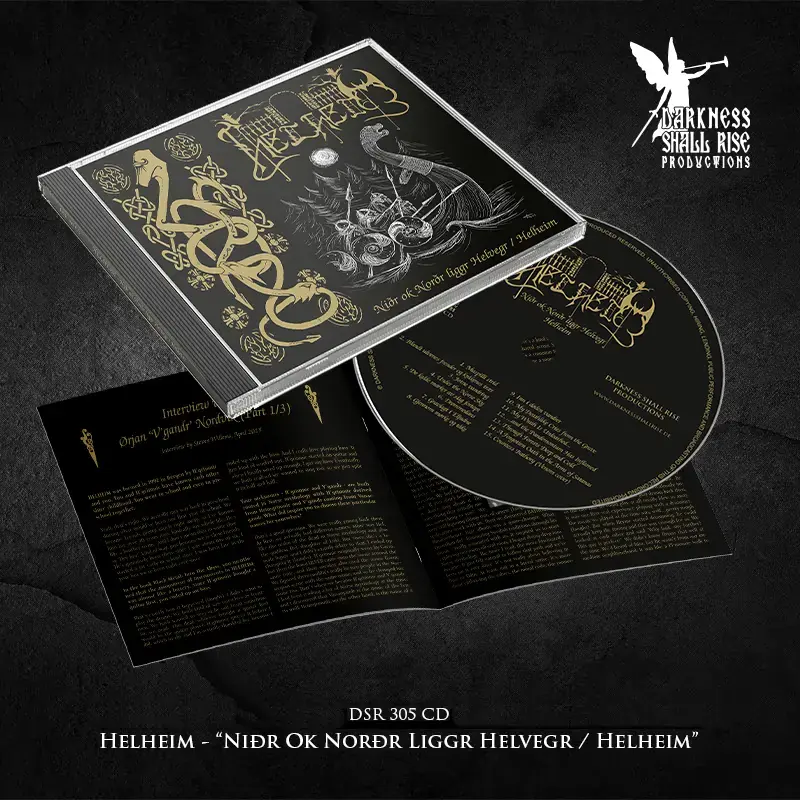 HELHEIM · Niðr Ok Norðr Liggr Helvegr / Helheim | CD (Black Metal/Viking Metal CDs) · Bild 2