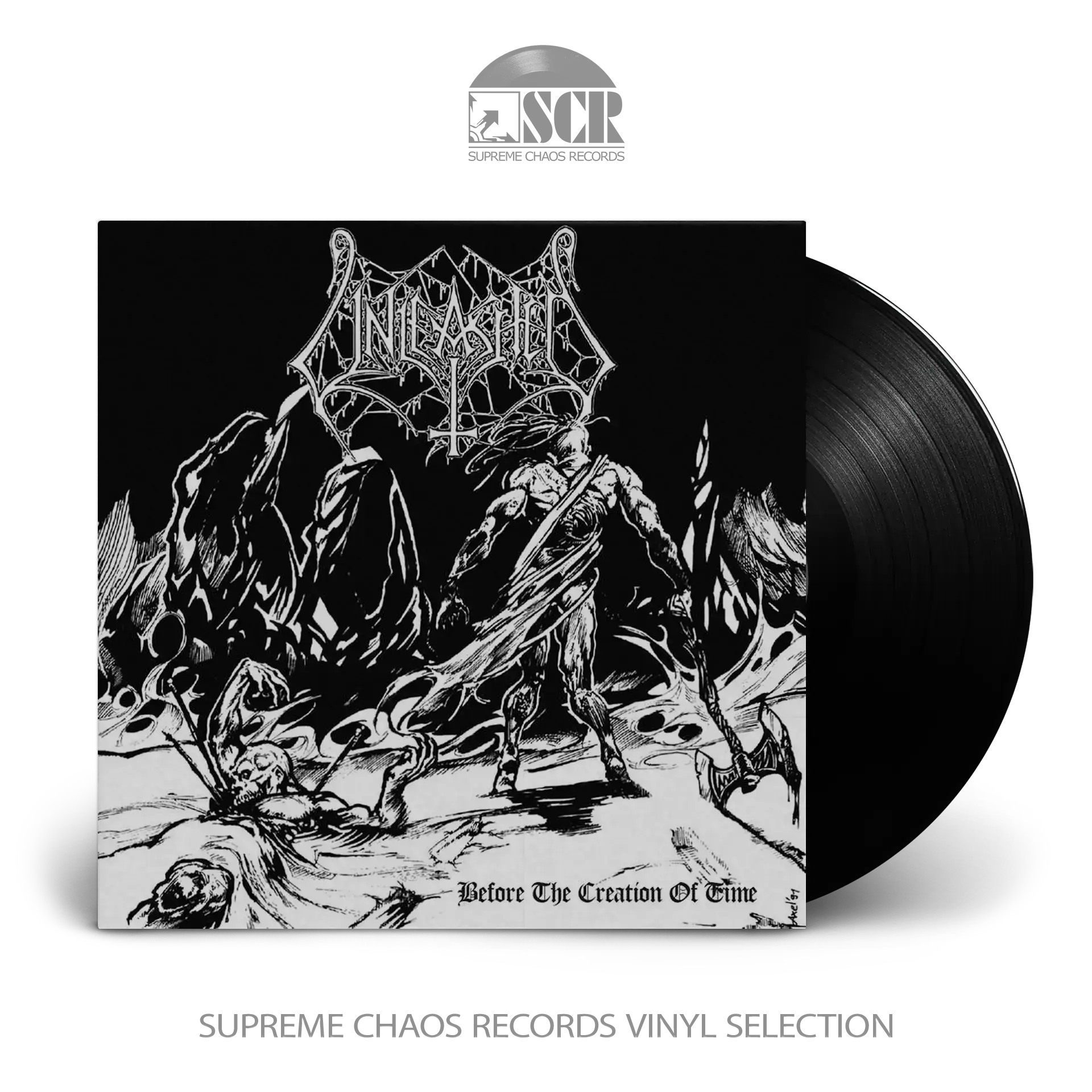 UNLEASHED - Before The Creation Of Time · BLACK LP (Death Metal Vinyl)