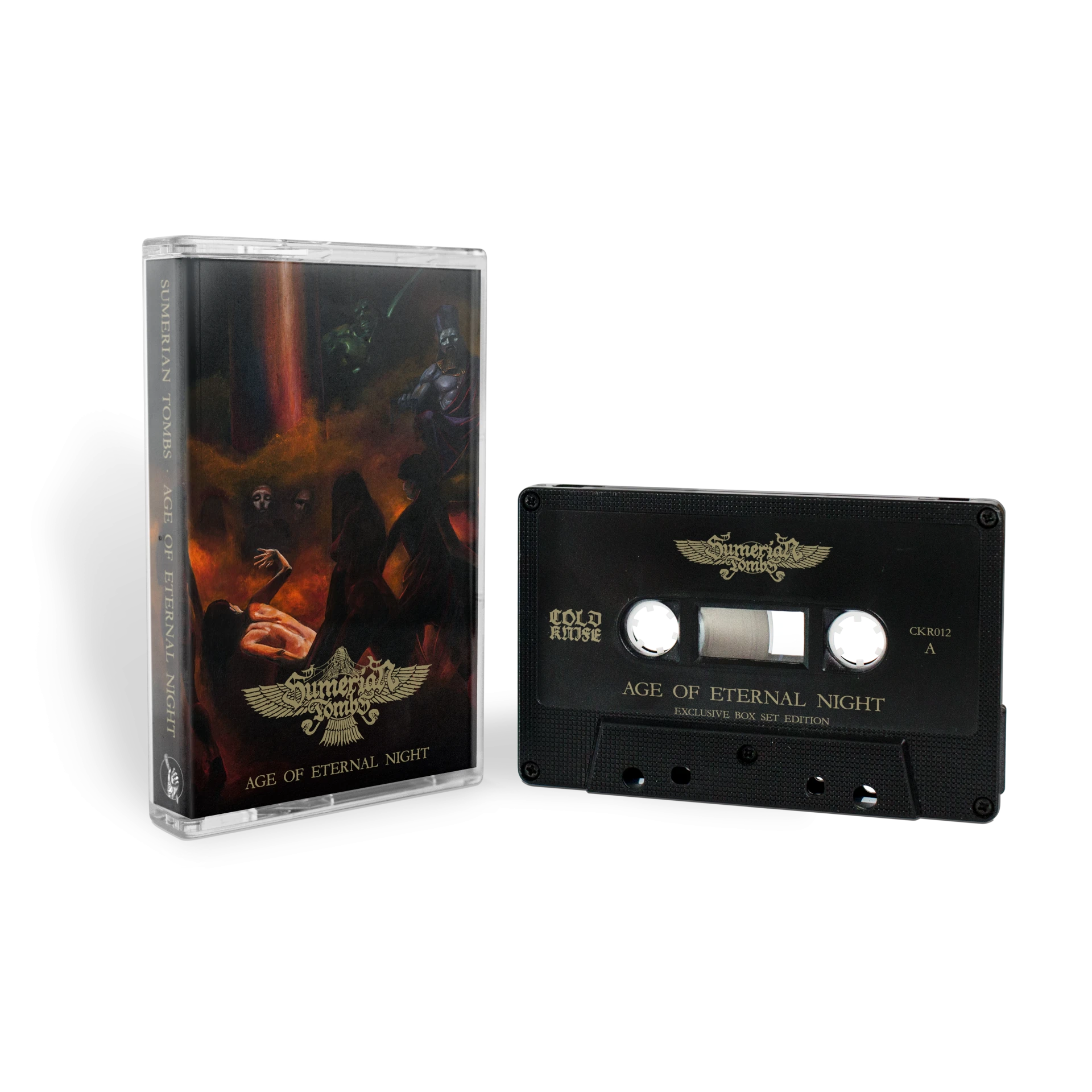 SUMERIAN TOMBS · Age of Eternal Night/As Sumer Thrones At Night | WOODEN TAPE BOX (Black Metal/Death Metal Tapes) · Bild 3