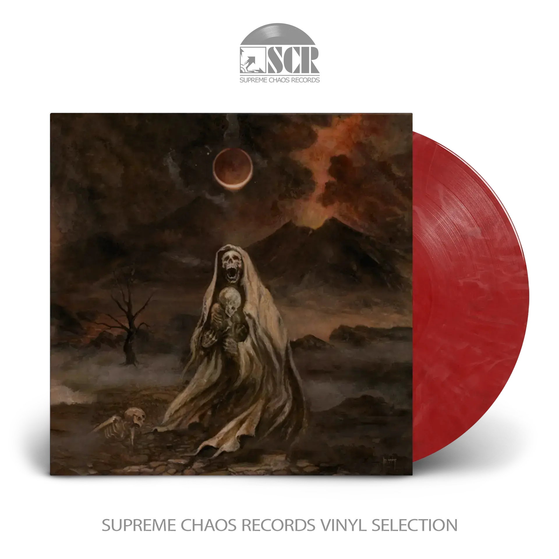 UADA · Devoid of Light (10th Anniversary Edition) | RED/GOLD LP (Black Metal Vinyl)
