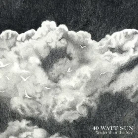 40 WATT SUN · Wider Than The Sky | CRYSTAL CLEAR 2LP (Doom Metal Vinyl) · Bild 1