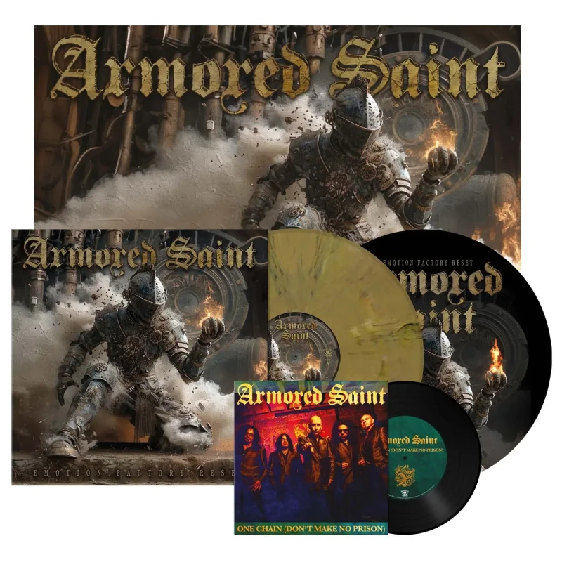 Armored Saint · Emotion Factory Reset | Desert Sunset Marbled LP+7" SET