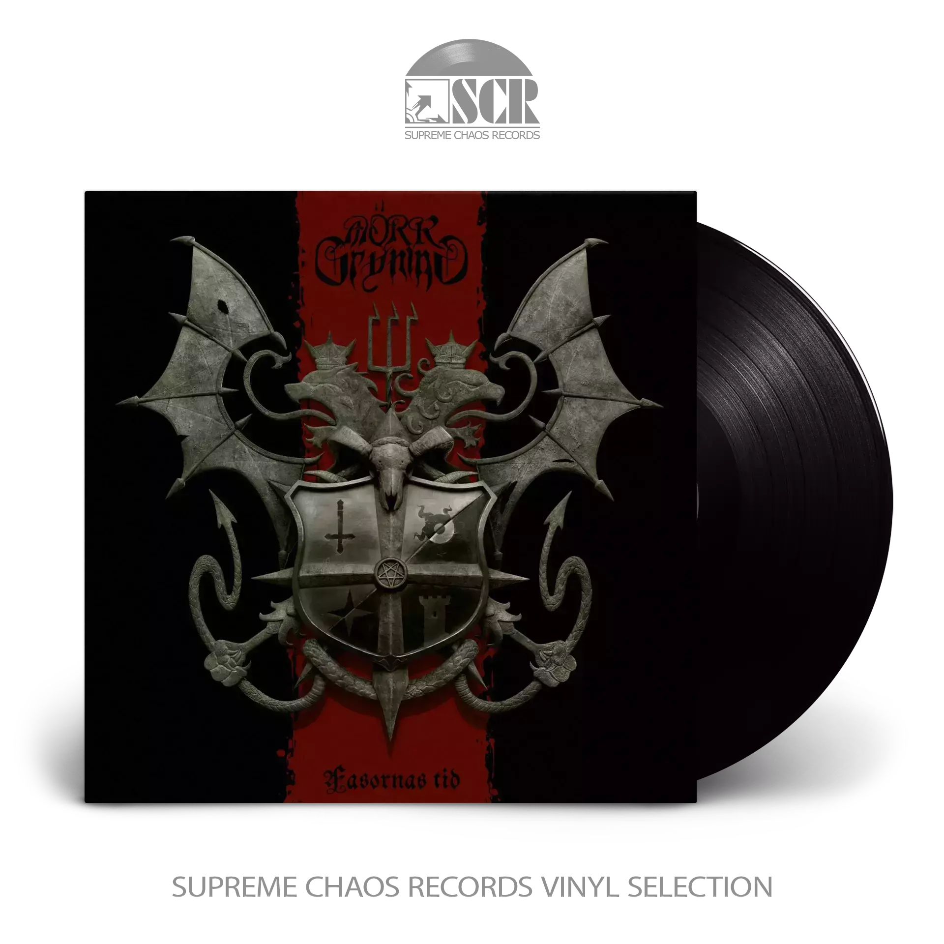 MÖRK GRYNING - Fasornas Tid · BLACK LP (Black Metal Vinyl)