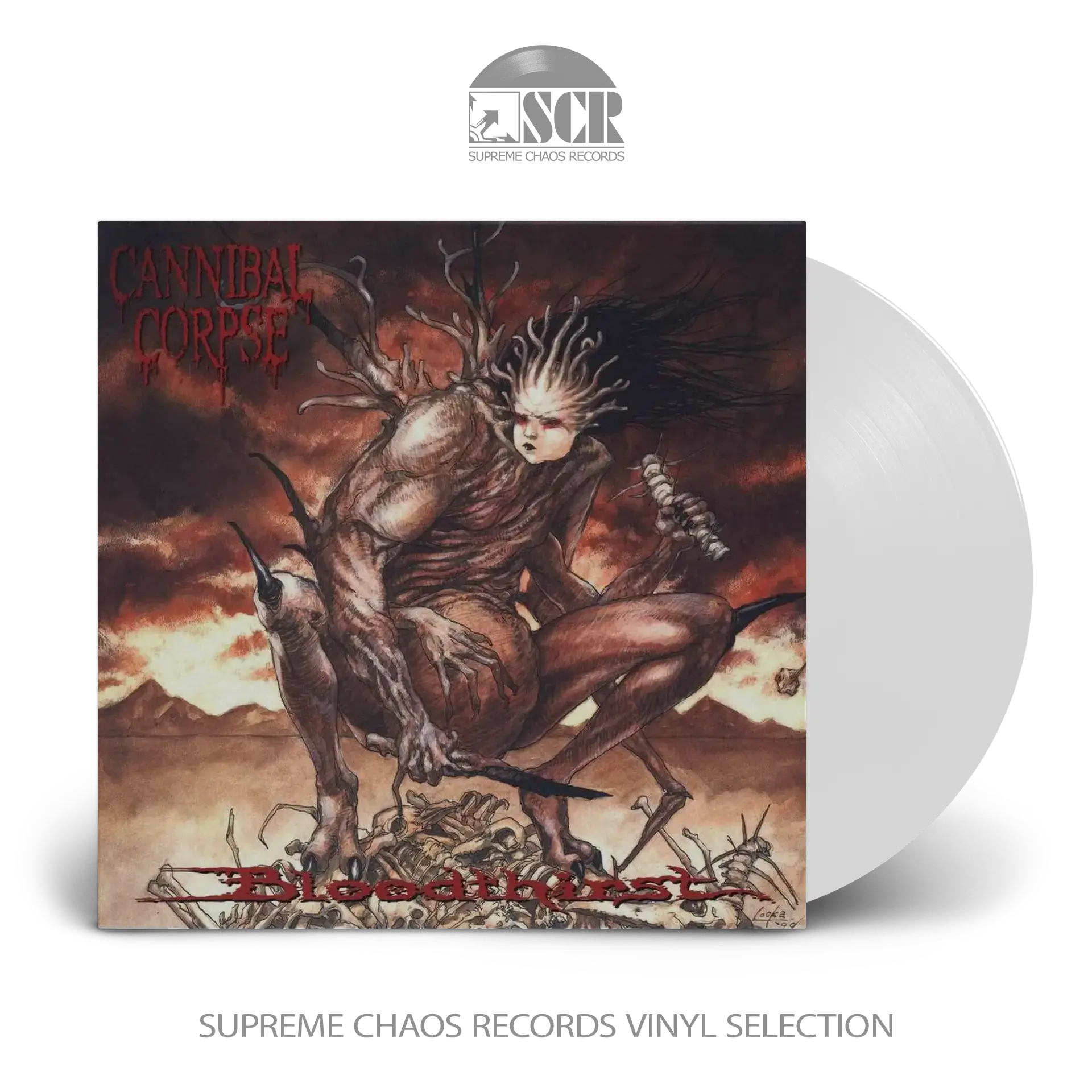 CANNIBAL CORPSE · Bloodthirst | WHITE LP (Death Metal Vinyl)