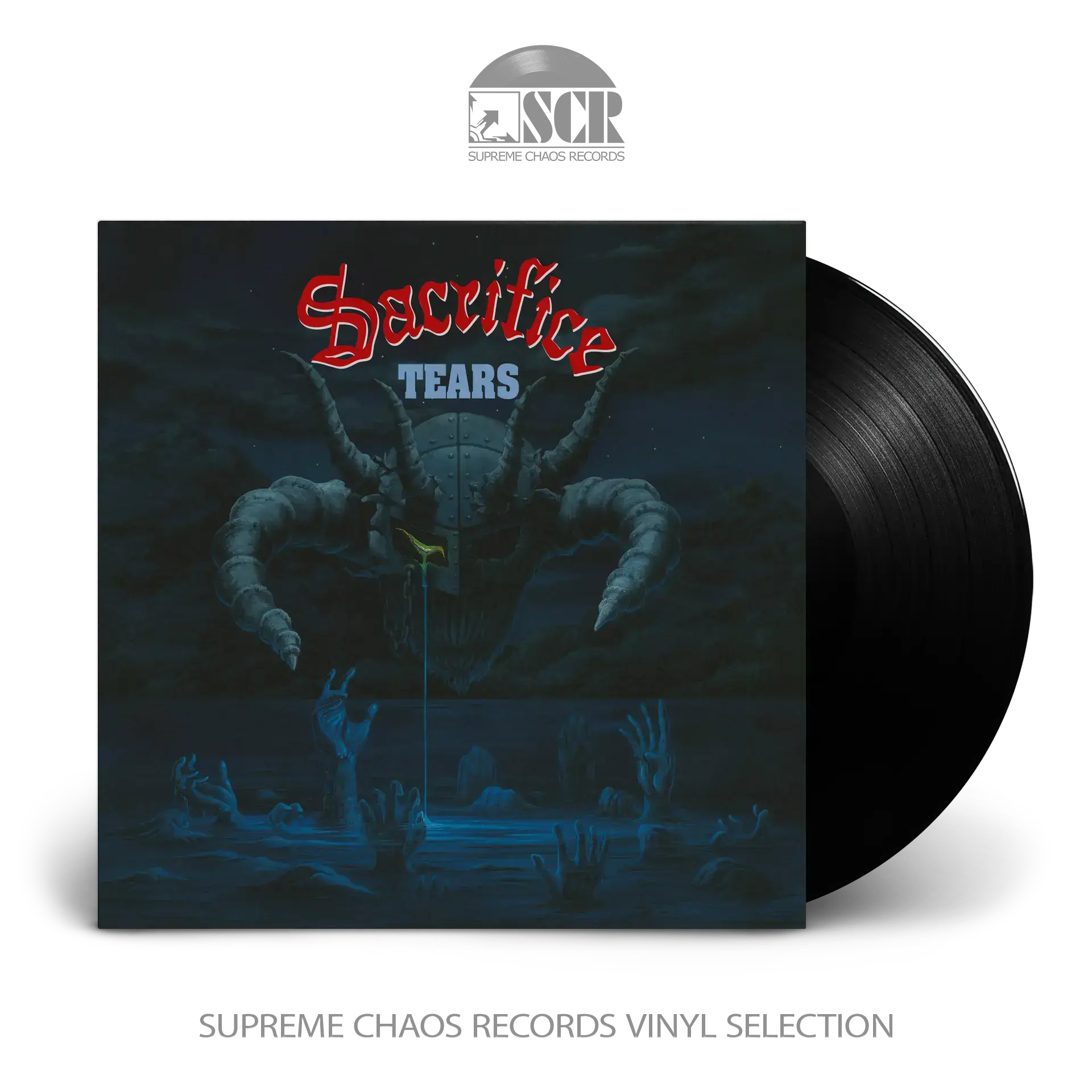 SACRIFICE · Tears | BLACK LP (Thrash Metal Vinyl)