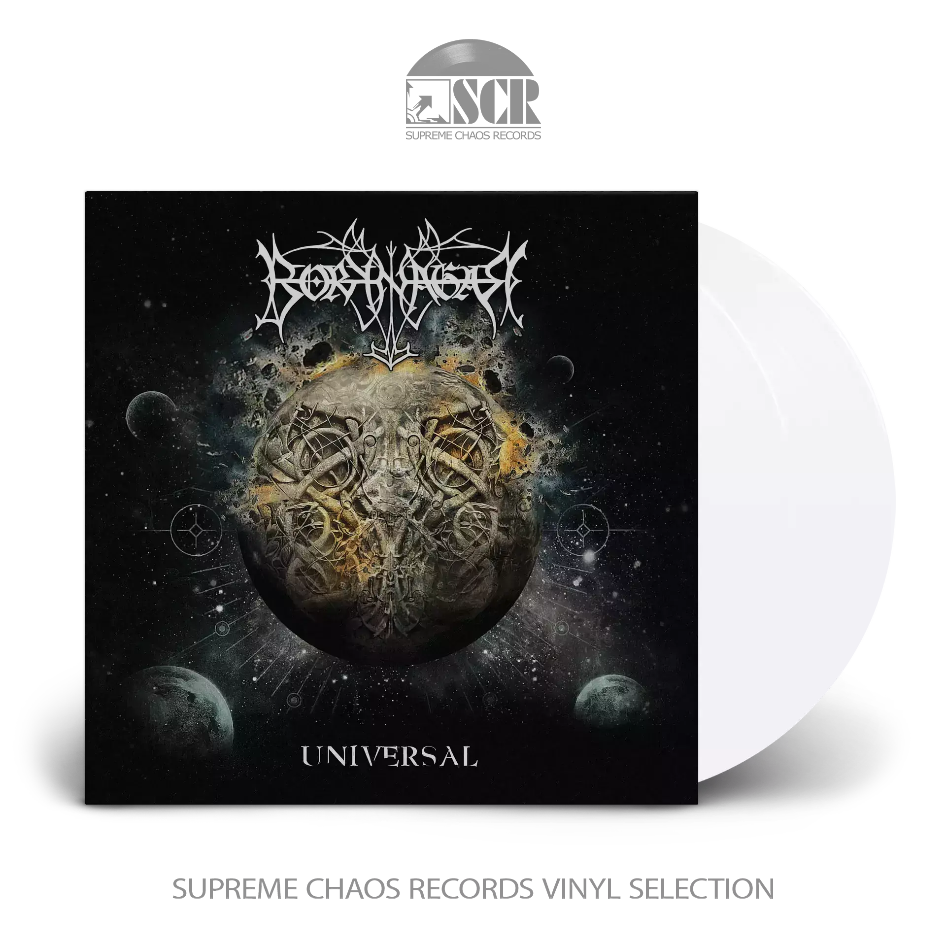 BORKNAGAR · Universal (Re-Issue 2023) | WHITE 2LP (Progressive Metal/Black Metal Vinyl)
