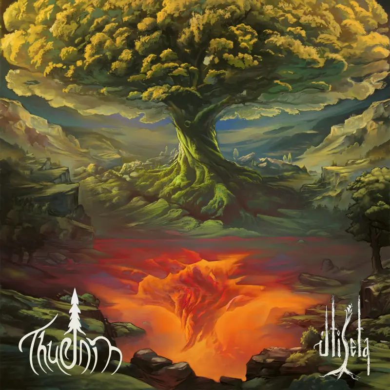 THURNIN · Útiseta | LIME GREEN DOUBLE VINYL (Neofolk Vinyl) · Bild 1
